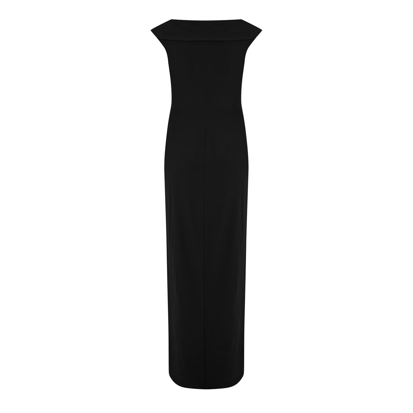 Lauren Ralph Lauren o1g2r1mq0825 Leonidas Twist Gown in Black Size XS / US 0-2 / IT 36-38 - 2 Thumbnail