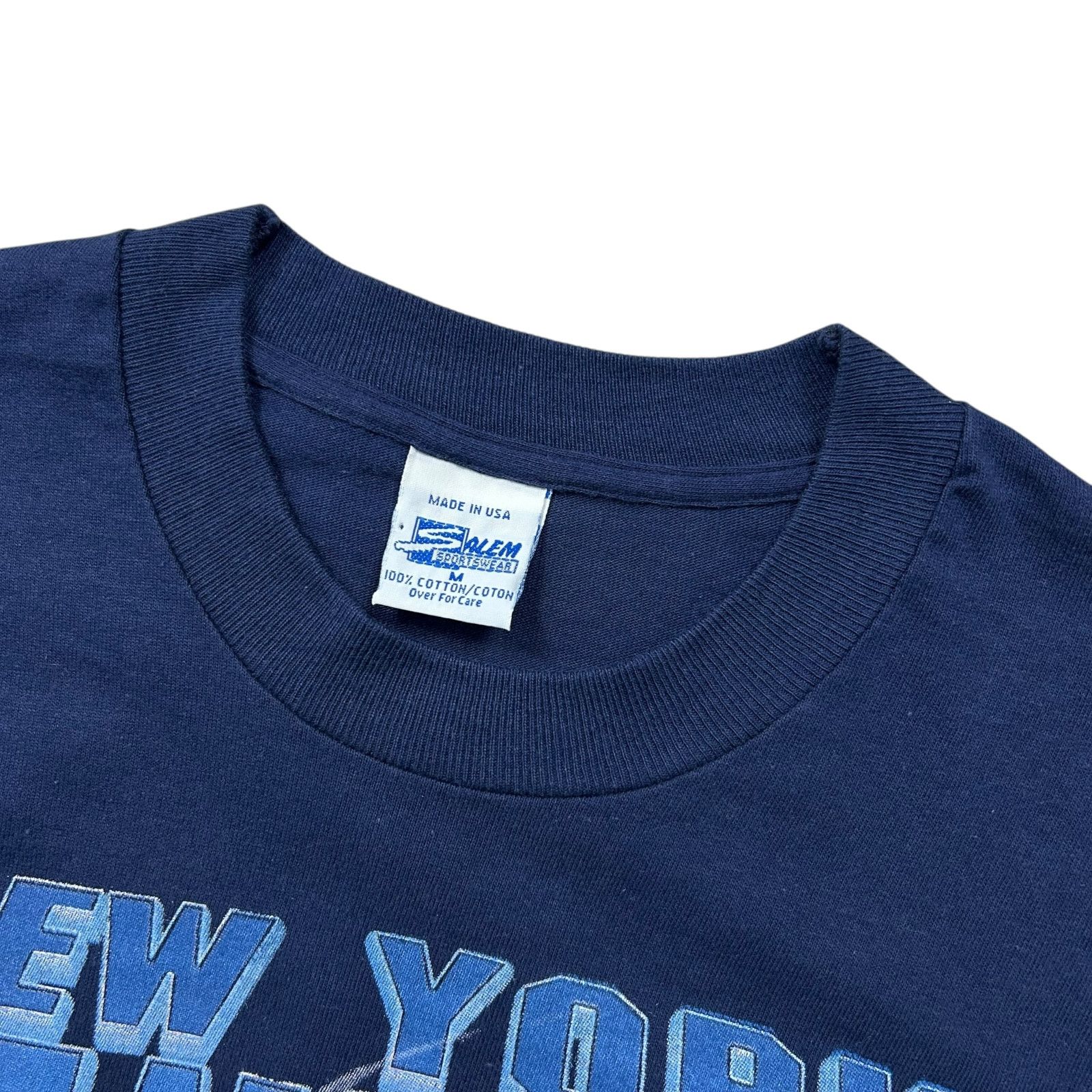 MLB NEW YORK YANKEES SALEM SPORTSWEAR 1993 CARICATURE T-SHIRT Size US M / EU 48-50 / 2 - 4 Thumbnail
