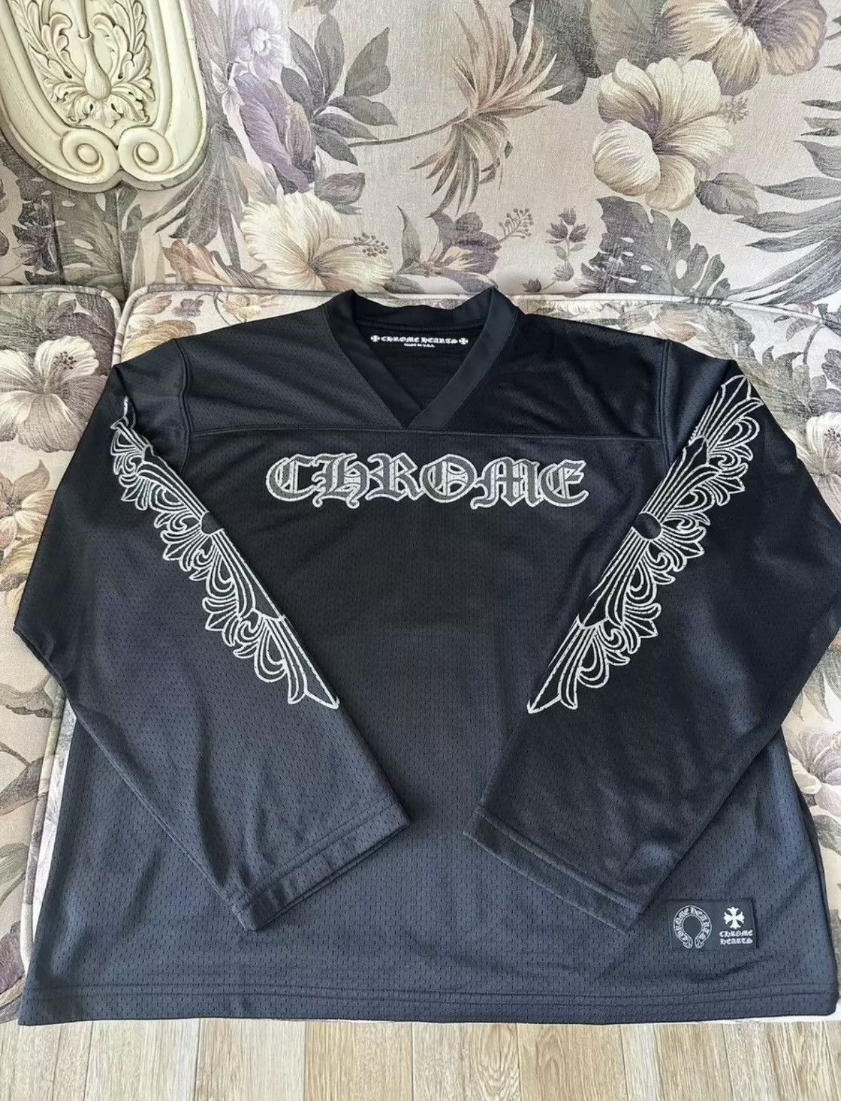 Chrome Hearts Chrome hearts mesh long sleeves Size US M / EU 48-50 / 2 - 1 Thumbnail