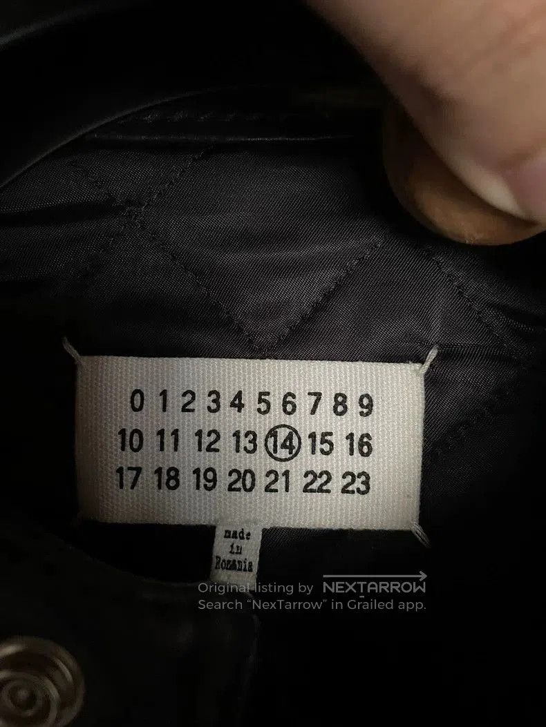 Maison Margiela maison margiela classic leather biker jacket. Size US M / EU 48-50 / 2 - 3 Thumbnail