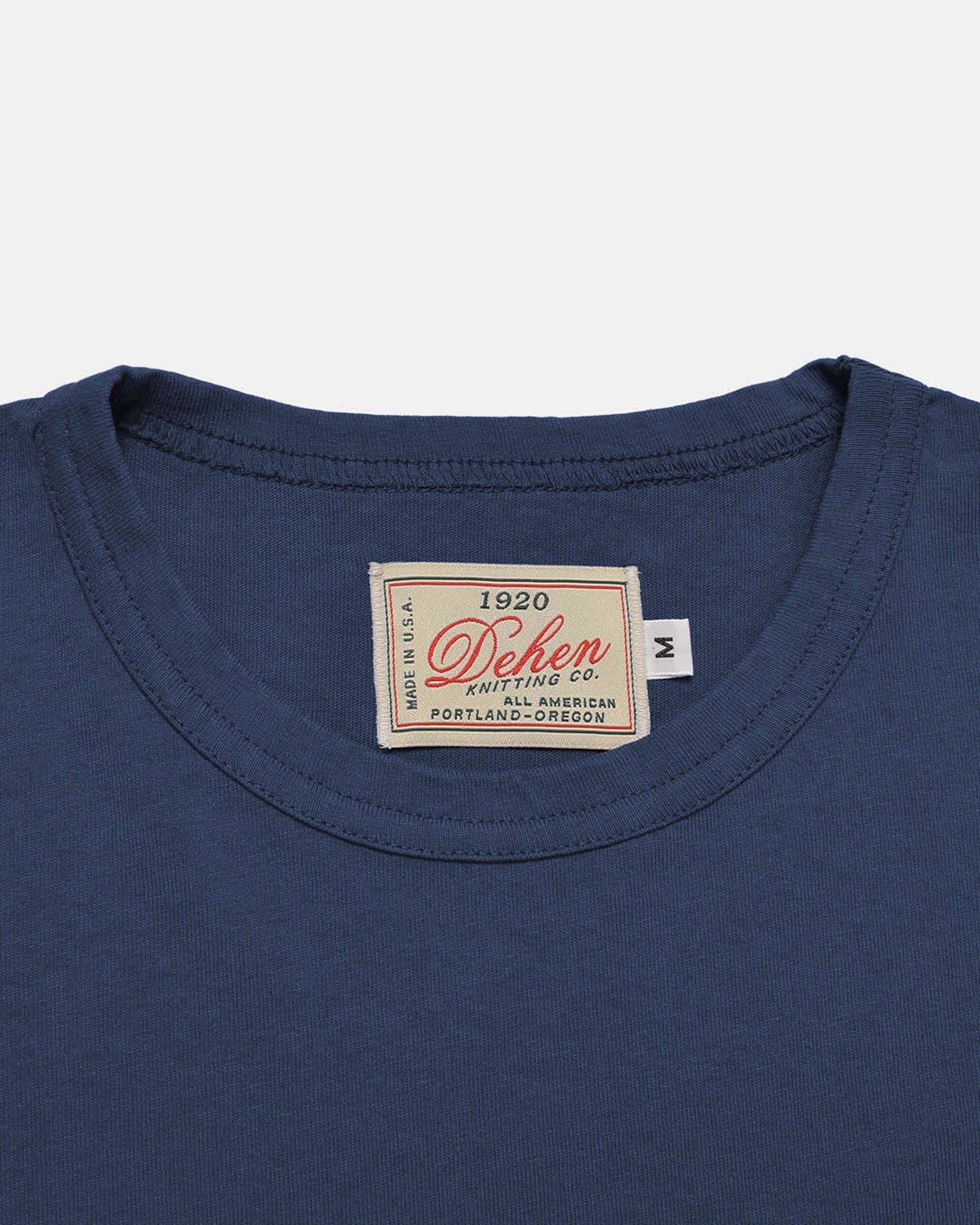 Dehen 1920 Dehen Heavy Duty Tee - Navy Size US M / EU 48-50 / 2 - 2 Thumbnail