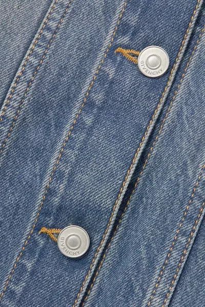 Givenchy o1n1vont0326 Halter Denim Dress in Blue Size S / US 4 / IT 40 - 4 Thumbnail