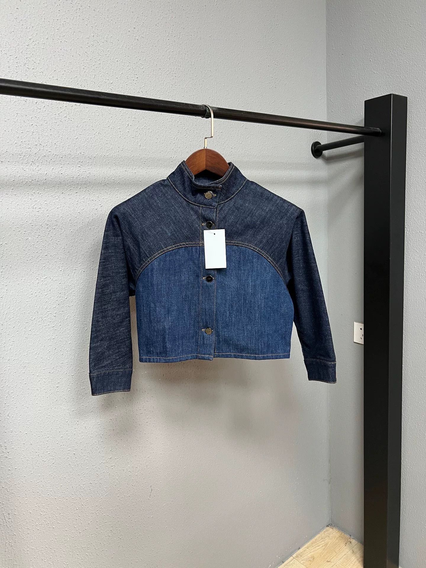 Fendi Fendi Color Block Denim Jacket Size M / US 6-8 / IT 42-44 - 1 Thumbnail
