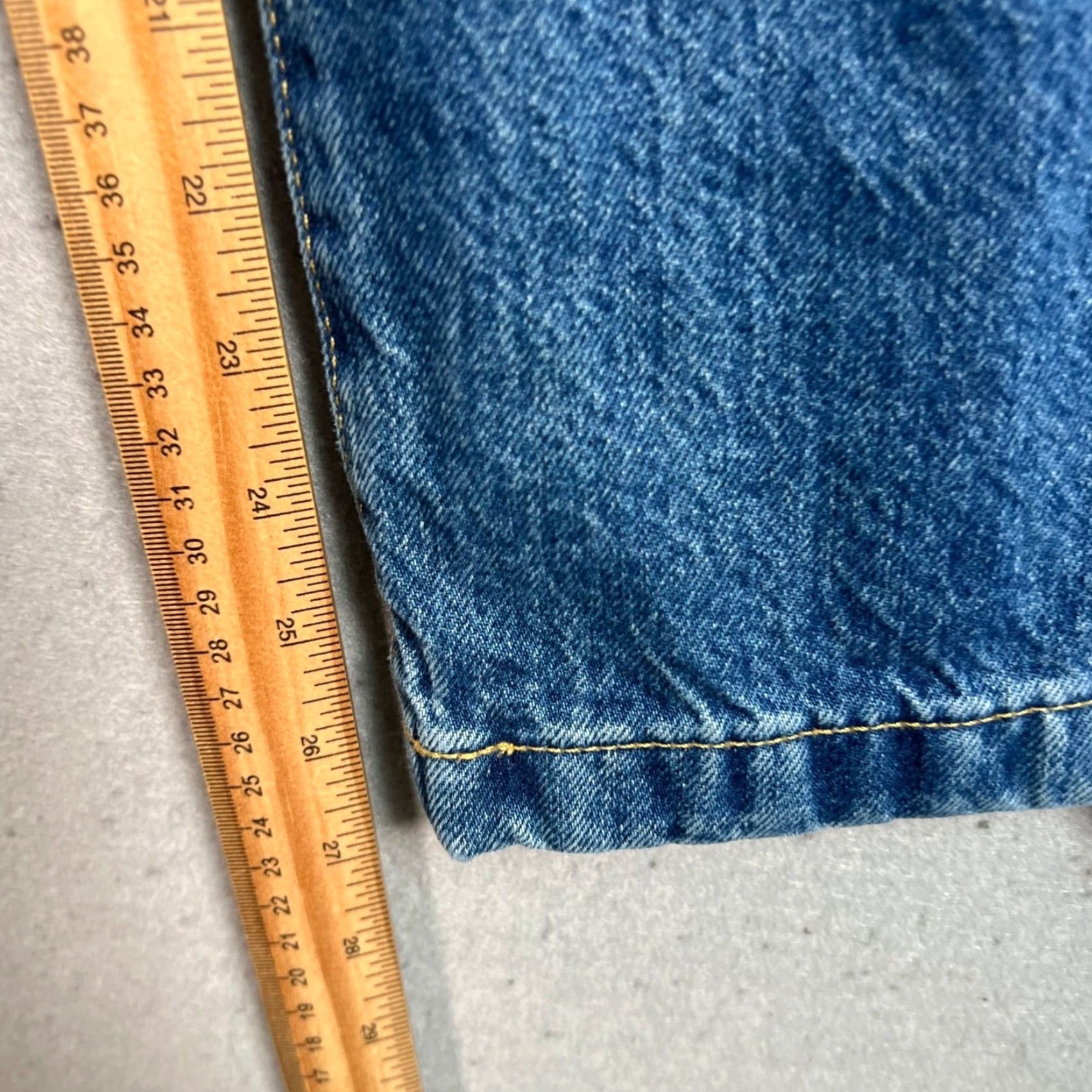 Everlane Everlane The Cinched Utility Jeans High Rise Denim 25 Womens 100% Cotton Jeans Blue Womens Size 26" / US 2 / IT 38 - 7 Thumbnail