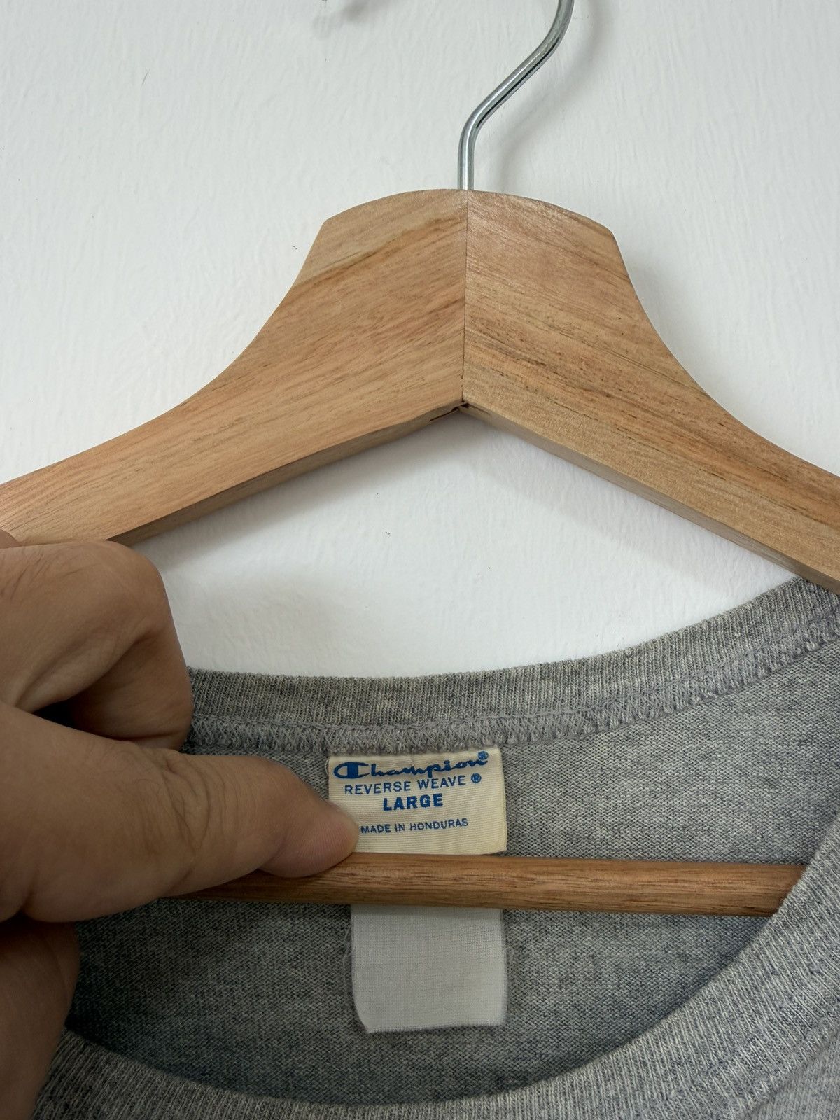 Champion Vintage Champion Revese Weave Tee Size US L / EU 52-54 / 3 - 3 Thumbnail