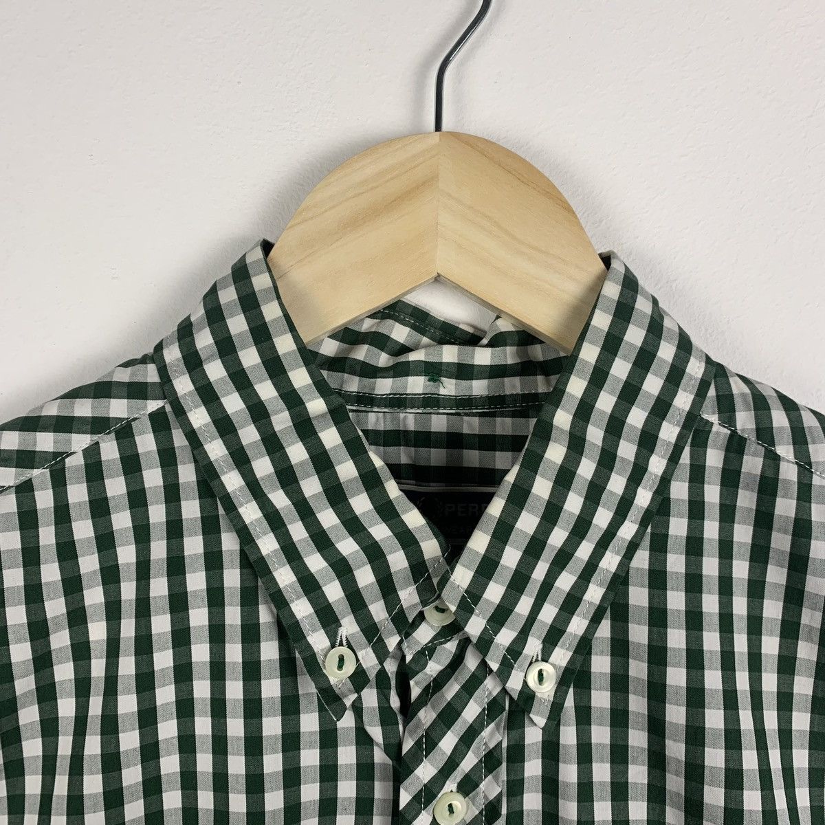 Fred Perry Fred Perry Sportswear Checkered Shirt Short Sleeve Size 38 Size US S / EU 44-46 / 1 - 7 Thumbnail