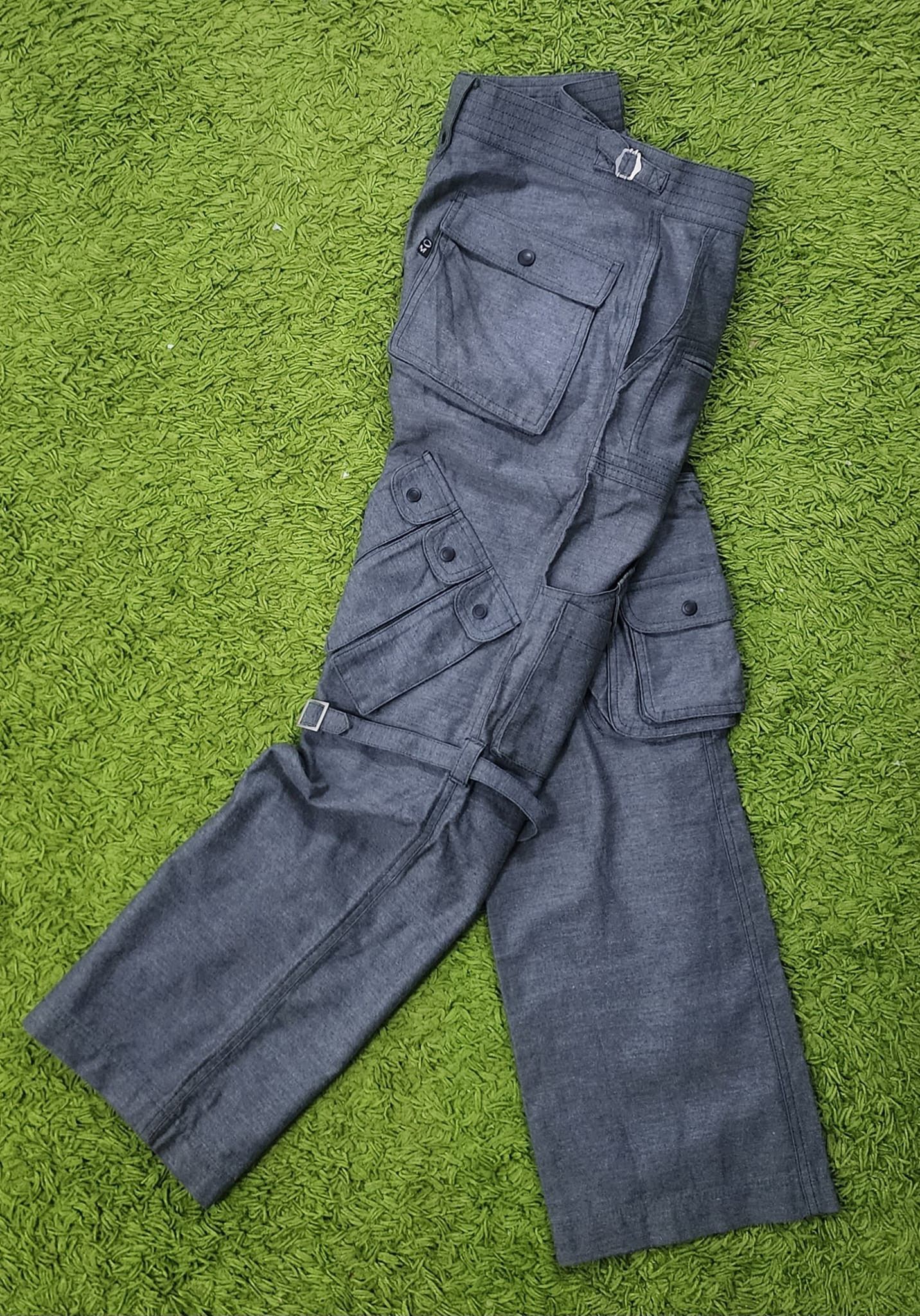 Morgan Homme CP335 MORGAN Seditionaries Multipockets Tactical Pant Size US 29 - 1 Thumbnail