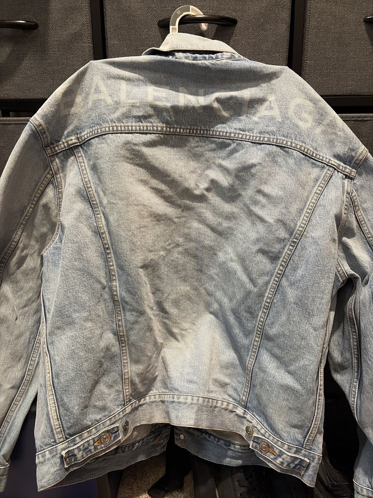 Balenciaga Balenciaga Denim jacket size 48 Size US M / EU 48-50 / 2 - 3 Thumbnail