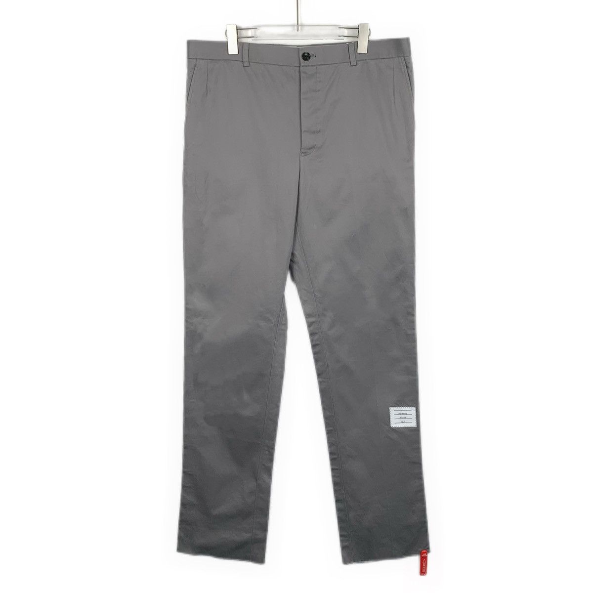 Thom Browne Thom Browne Grey Cotton Casual Suit Pants K26WX Size US 36 / EU 52 - 1 Thumbnail
