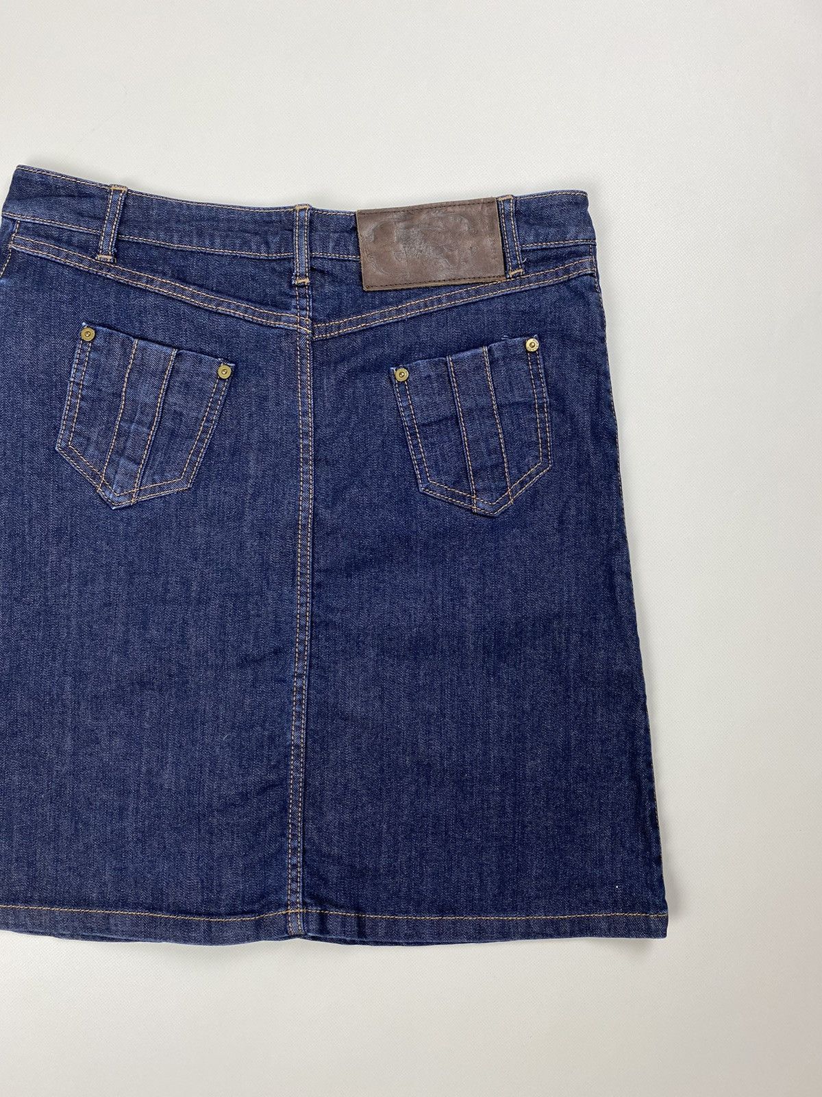Burberry × Vintage Y2K Burberry ladies denim skirt size US 4 IT 38 Size 27" / US 4 / IT 40 - 18 Thumbnail