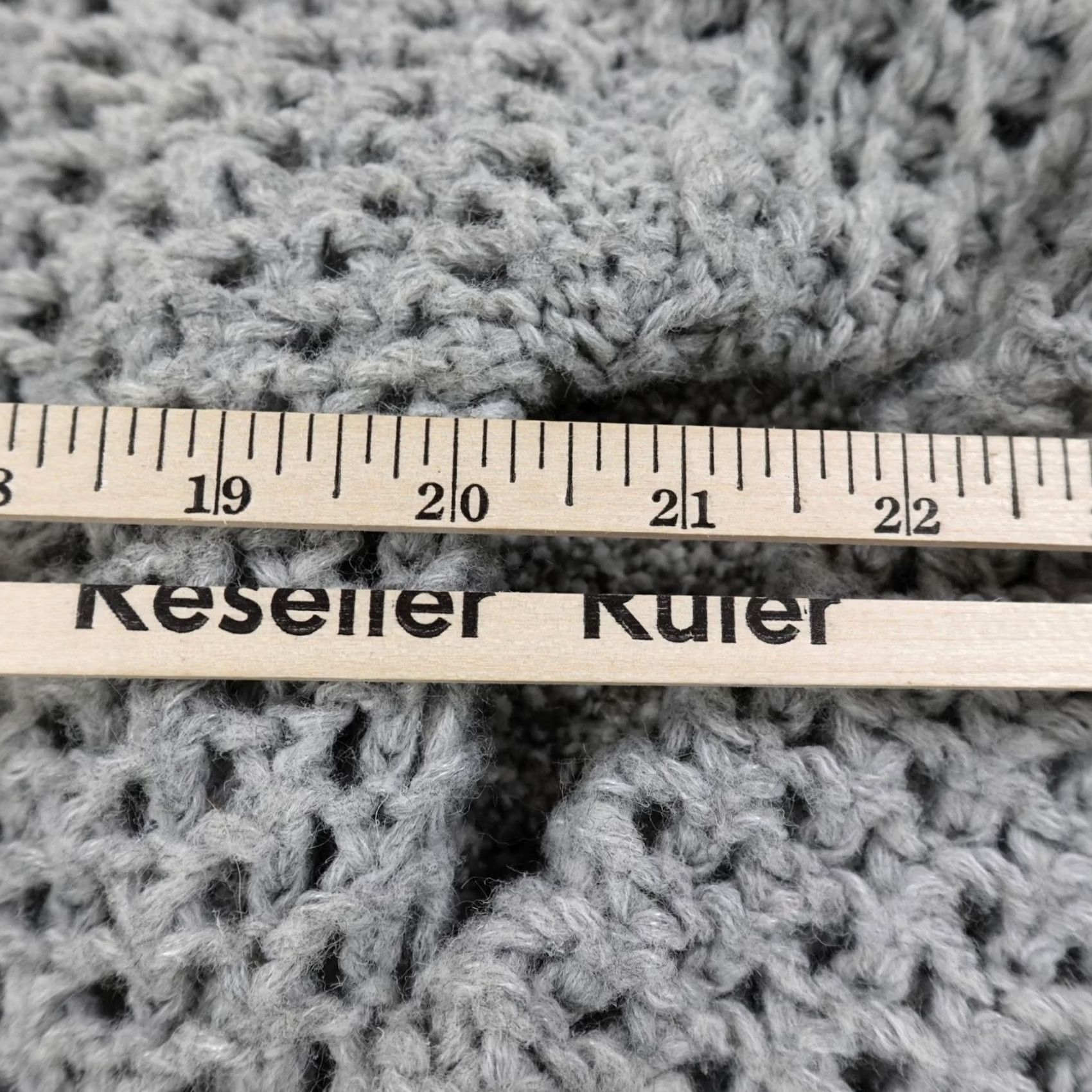 American Eagle Outfitters American Eagle Cardigan Womens XS Gray Open-Knit V-Neck Sweater Casual Preppy AE Size XS / US 0-2 / IT 36-38 - 6 Thumbnail