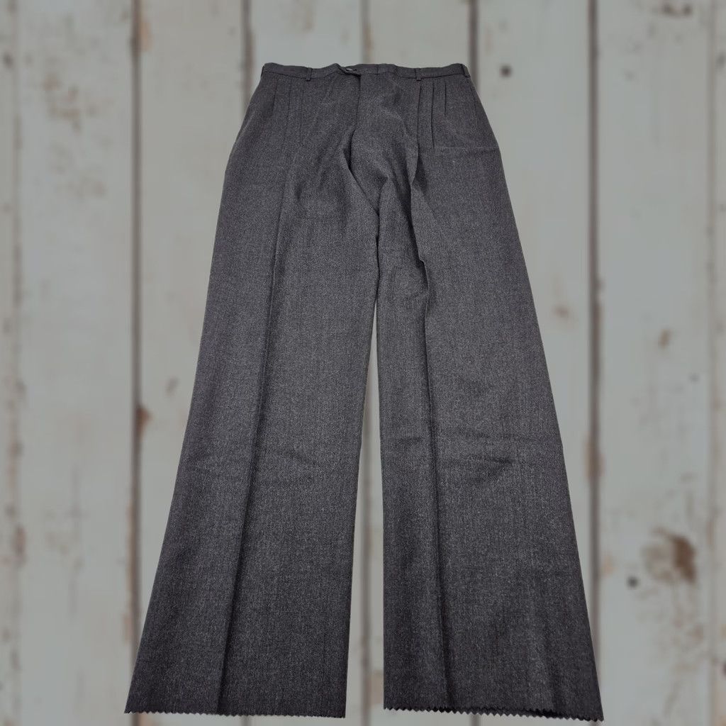 Vintage VTG John Alexander Dress Pants Men's 38x36 Gray Wool Pleated Unhemmed NWT Size US 38 / EU 54 - 1 Thumbnail
