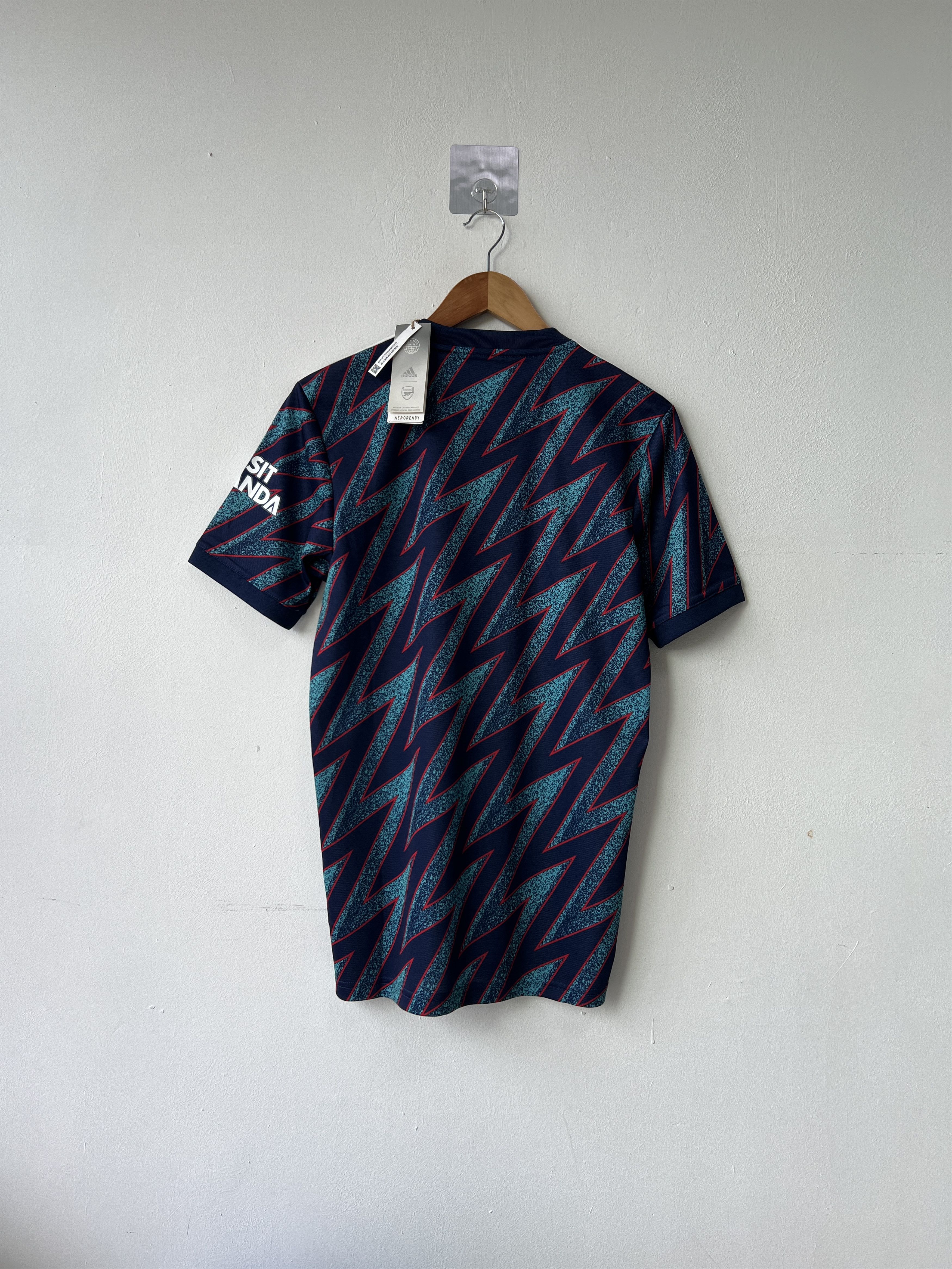 Adidas (S) Arsenal 2021-22 Third Kit (NEW) Size US S / EU 44-46 / 1 - 2 Thumbnail