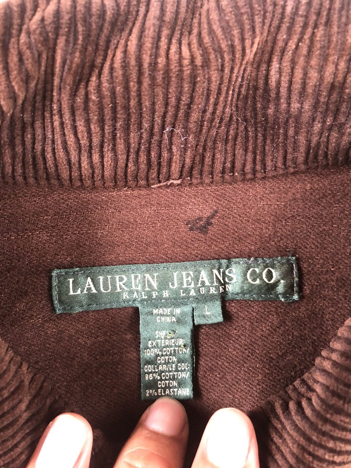 Lauren Ralph Lauren Ralph Lauren Denim Jacket Distressed Jeans Size US M / EU 48-50 / 2 - 15 Thumbnail