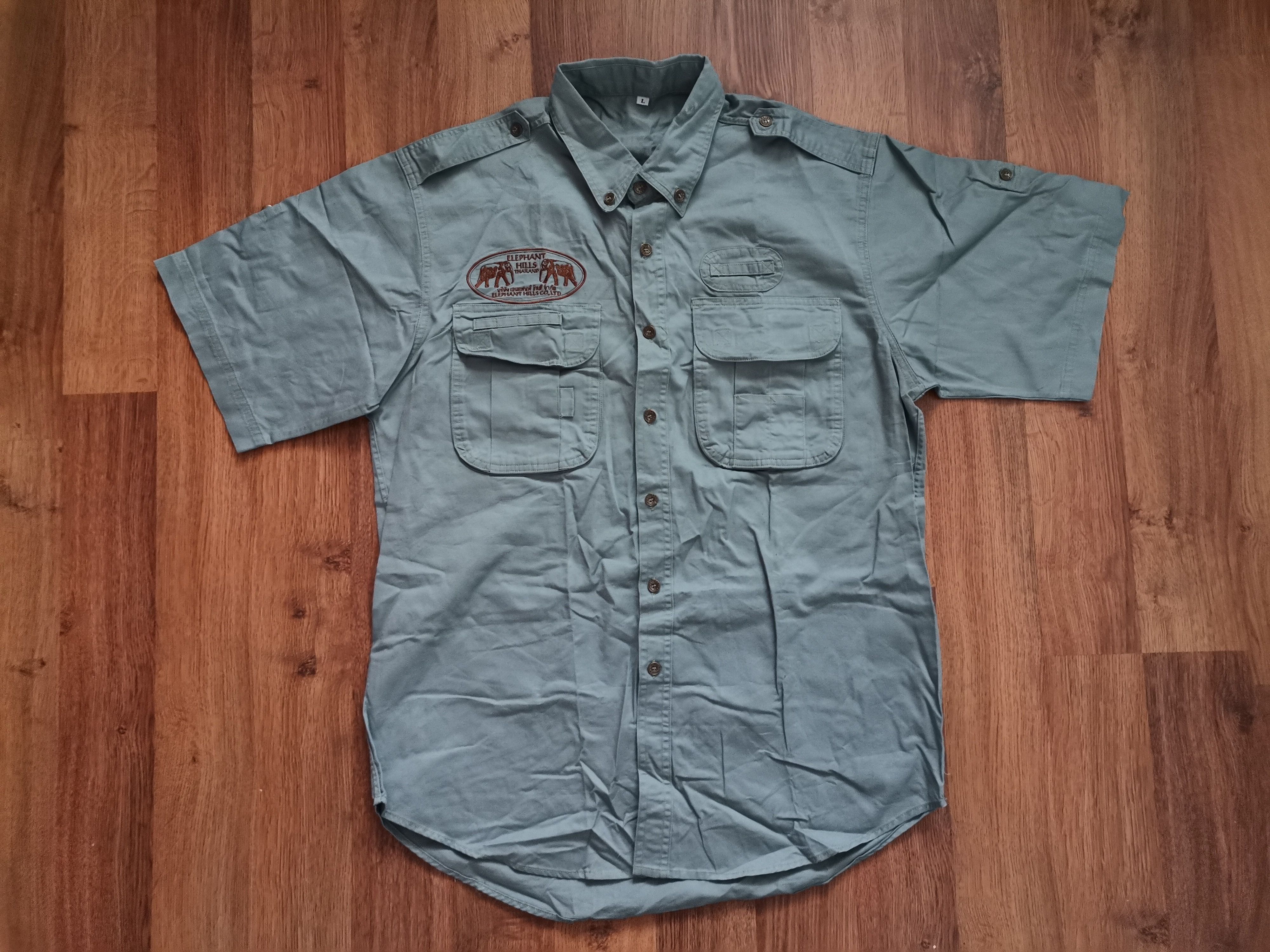 Camel Vintage Camel Safari Shirt Size US L / EU 52-54 / 3 - 1 Thumbnail