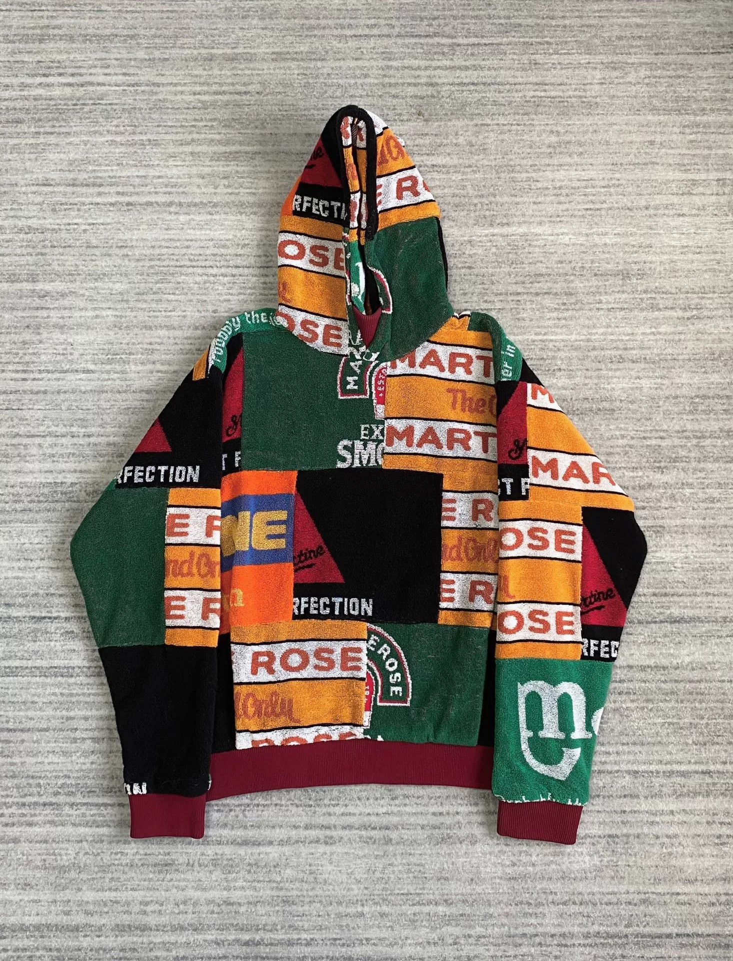 Martine Rose martinerose embroidered patchwork hoodie Size US XS / EU 42 / 0 - 1 Thumbnail