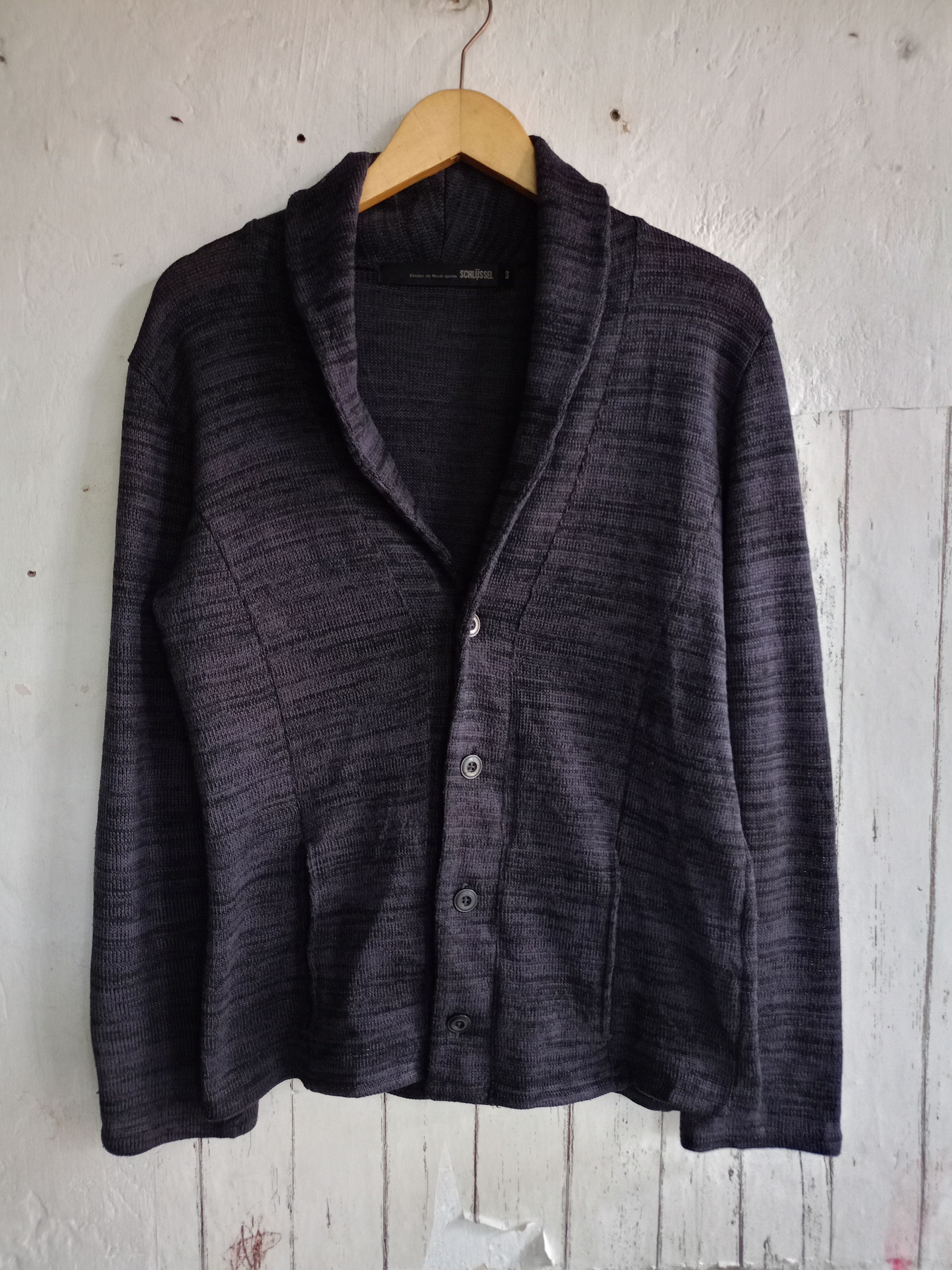 Schlussel 2000s Schlussel - Knit button Cardigan Size US M / EU 48-50 / 2 - 1 Thumbnail