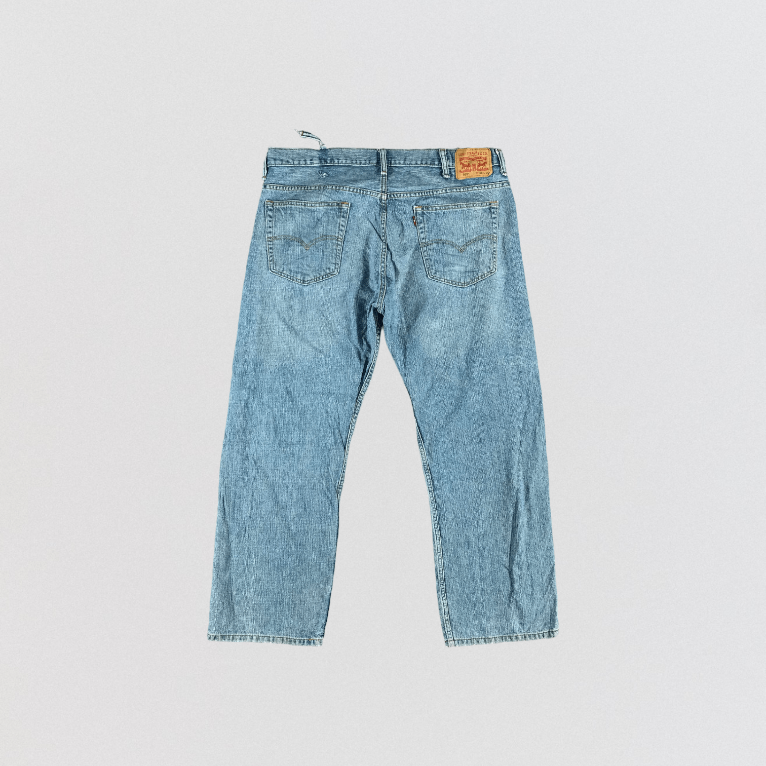 Levi's Vintage Blue Wash Levis 501 Jeans-JM2961 Size US 40 / EU 56 - 2 Thumbnail