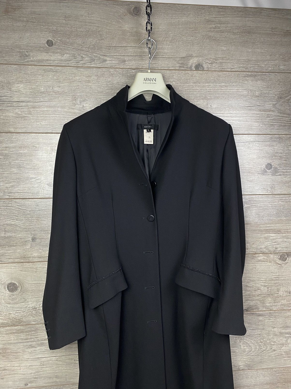 Gucci × Vintage WOMEN'S VERY OLD VINTAGE COAK GUCCI SIZE L Size L / US 10 / IT 46 - 8 Thumbnail