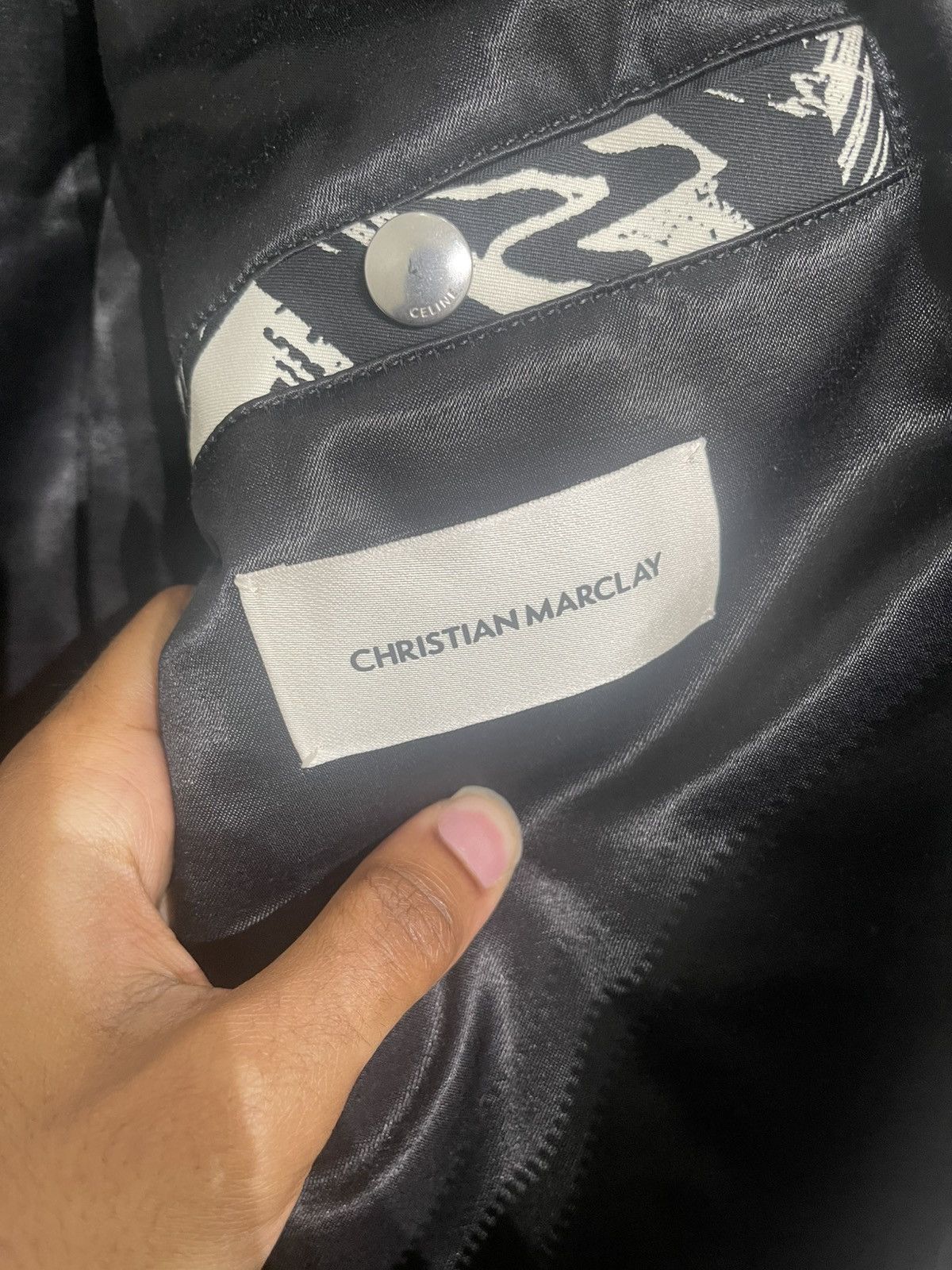 Celine CELINE CHRISTIAN MARCLAY Bomber Jacket Size M Size M / US 6-8 / IT 42-44 - 5 Thumbnail