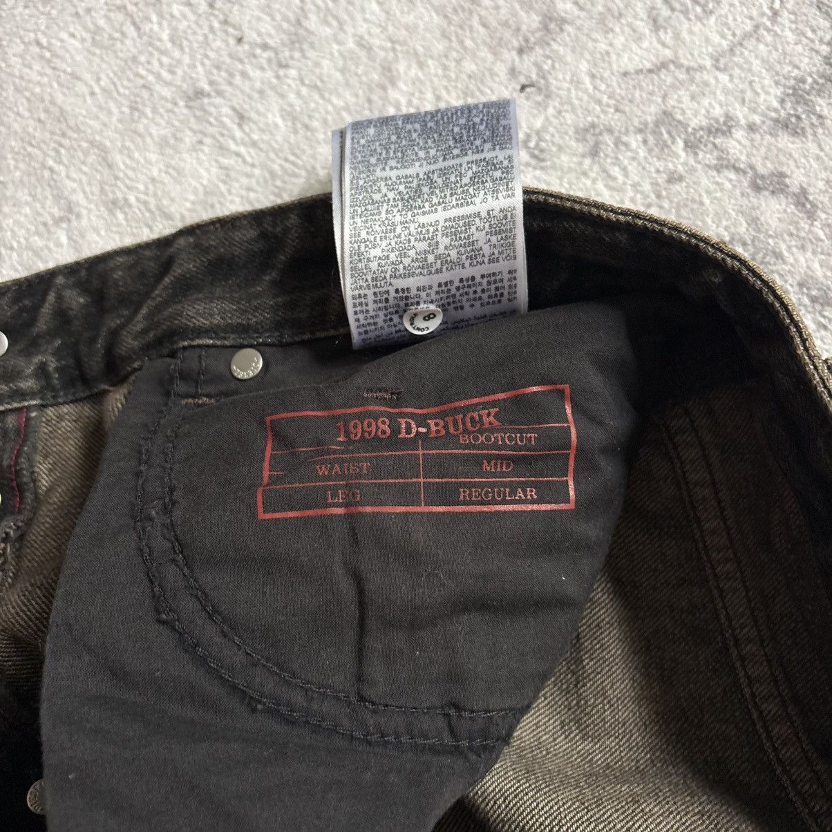 Diesel Diesel 1998 D-Buck Dirty Washed Bootcut Jeans | Size 30 Size US 30 / EU 46 - 10 Thumbnail