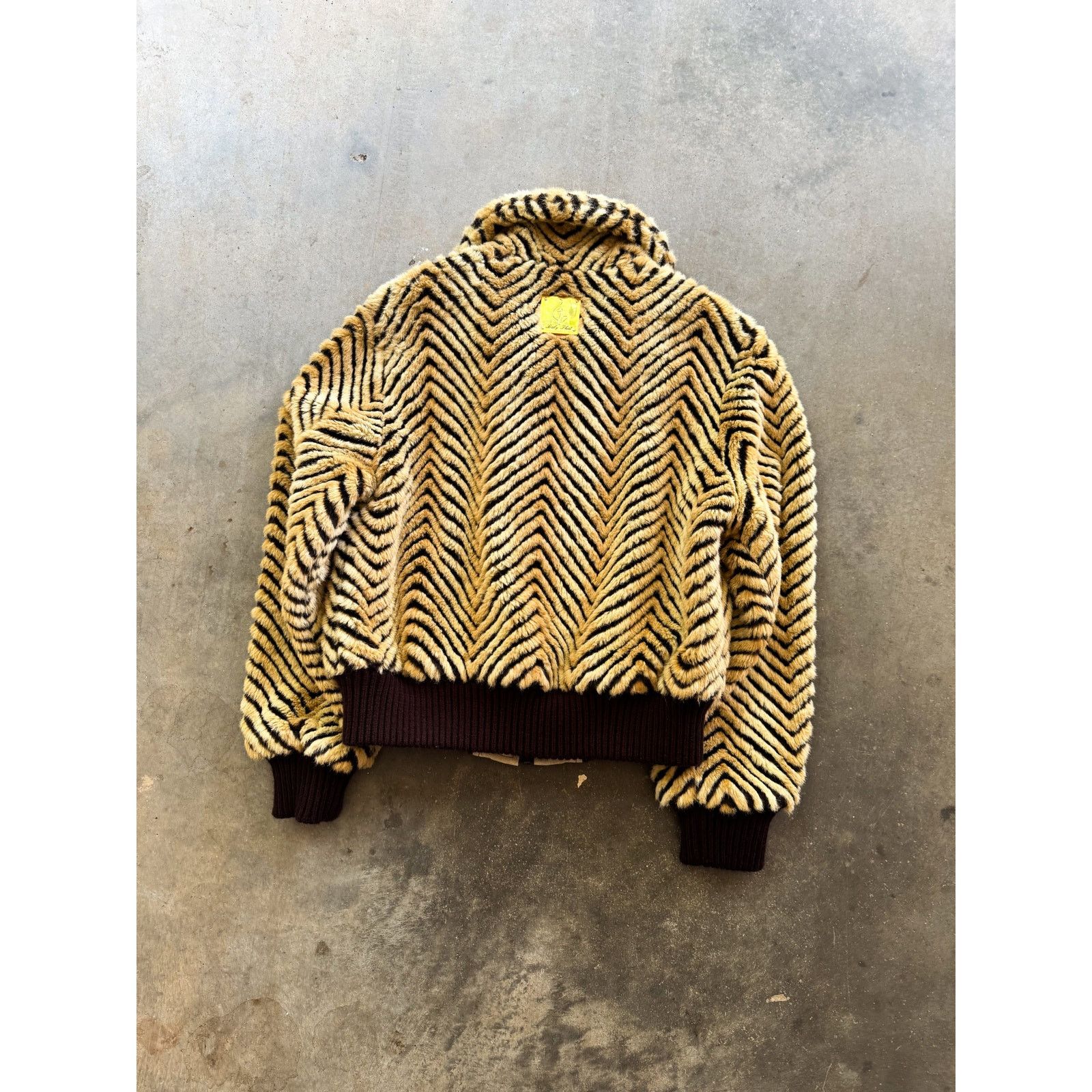 Vintage 2000s Phat Farm Fur Jacket Size M Size L / US 10 / IT 46 - 4 Thumbnail
