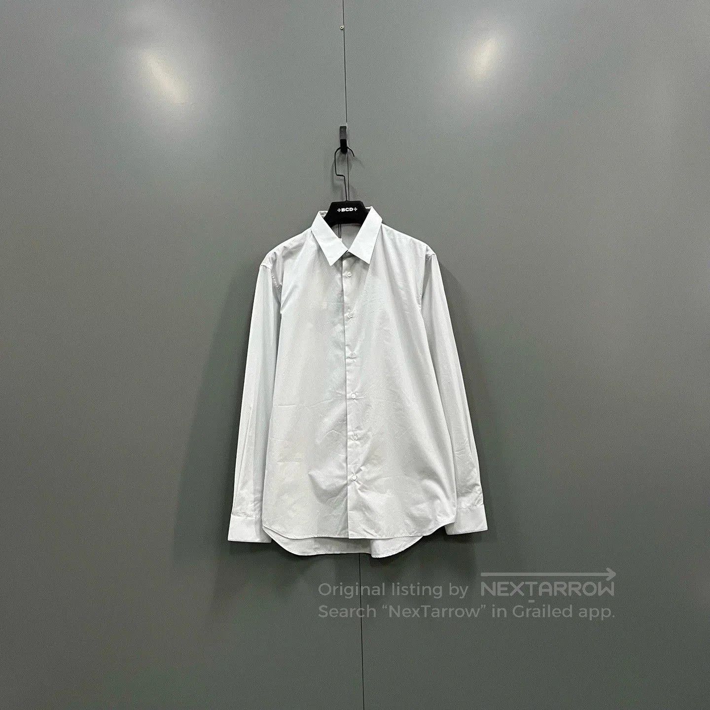 Dior white classic collared shirt by Dior. Size US L / EU 52-54 / 3 - 1 Thumbnail