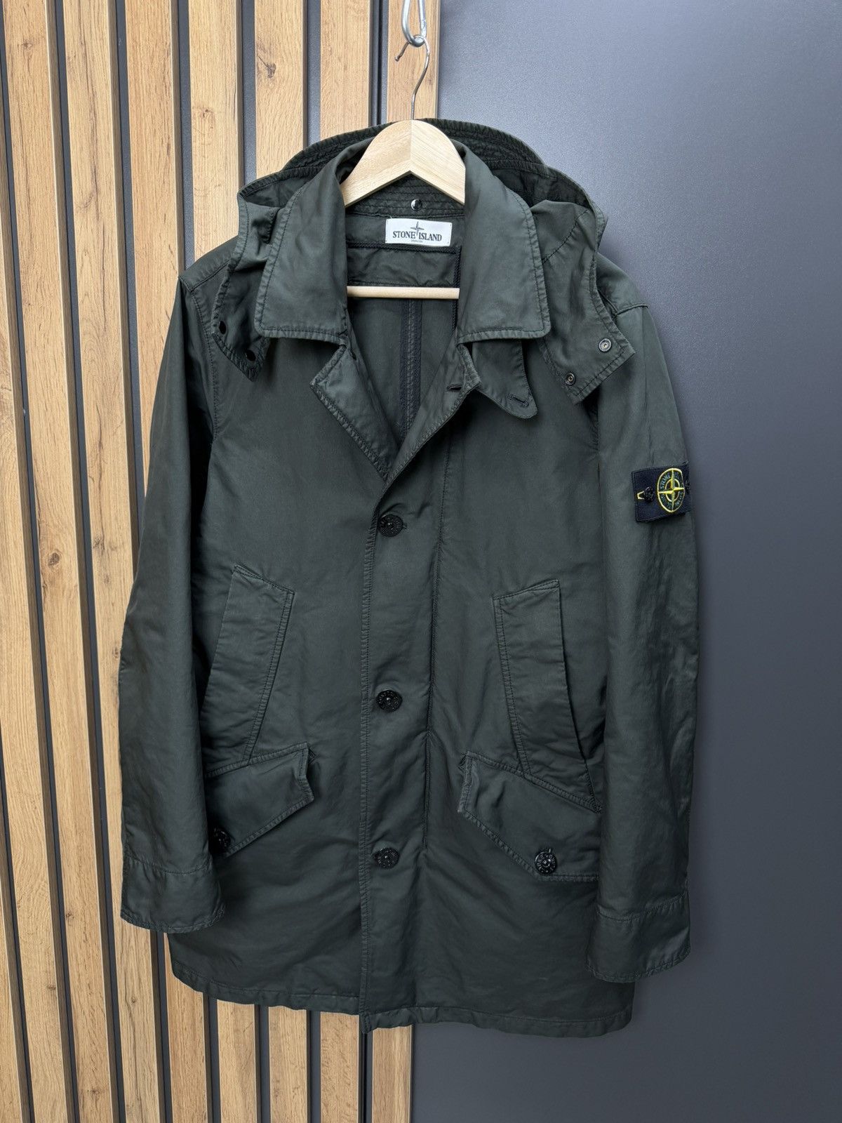 Stone Island Stone Island David-TC Parka Jacket Dark Green Size L Size US L / EU 52-54 / 3 - 8 Thumbnail