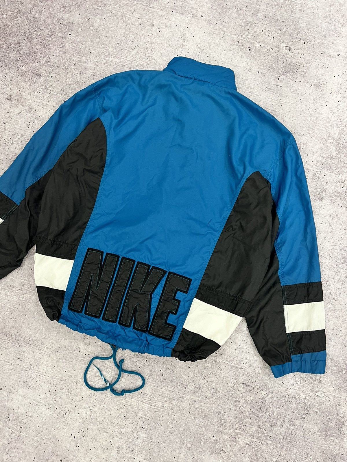 Nike 🩸RARE🩸Nike Vintage 90s Big Logo Jacket Size US L / EU 52-54 / 3 - 6 Thumbnail