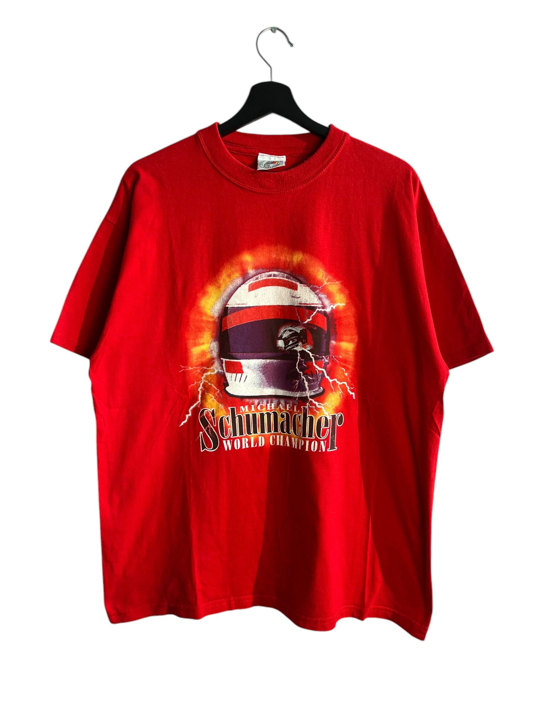 Ferrari × Formula 1 × Vintage Vintage Michael Schumacher Official Collection T-shirt Size US L / EU 52-54 / 3 - 1 Thumbnail