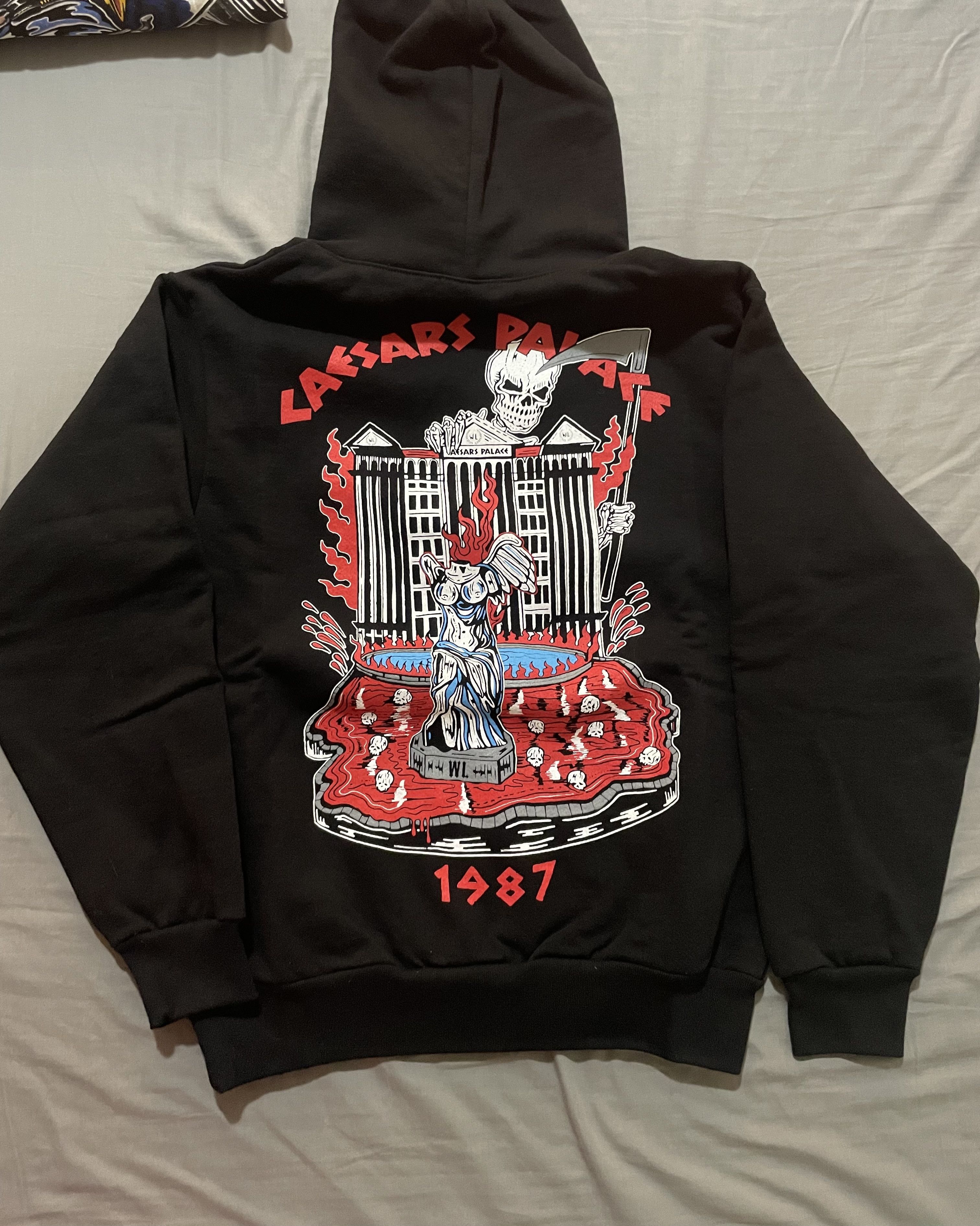 Warren Lotas Warren Lotas Small Hooded Sweatshirt Black Las Vegas Size US S / EU 44-46 / 1 - 3 Thumbnail