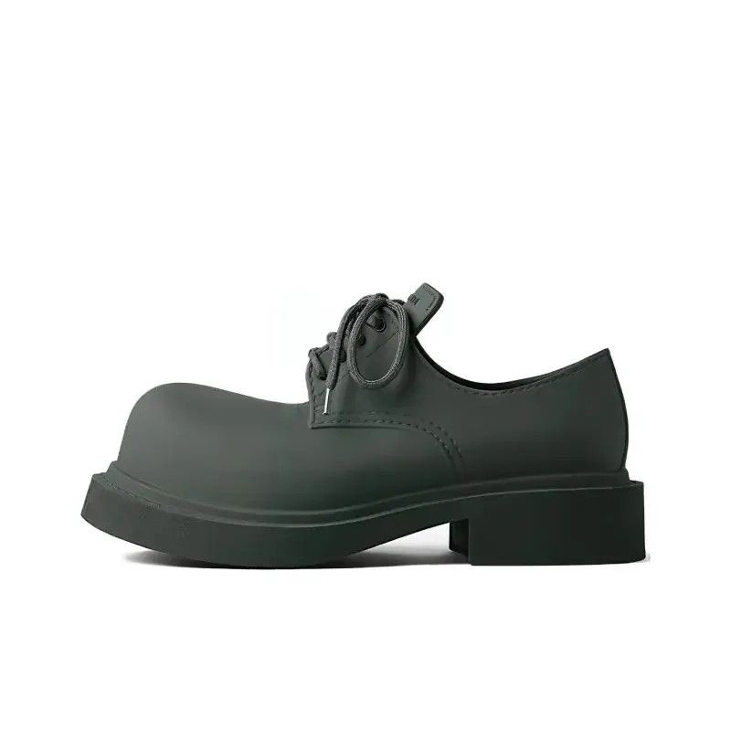 Balenciaga o1tr1nto0825 Steroid Derby Shoes in Dark Green Size US 9.5 / IT 39.5 - 2 Thumbnail