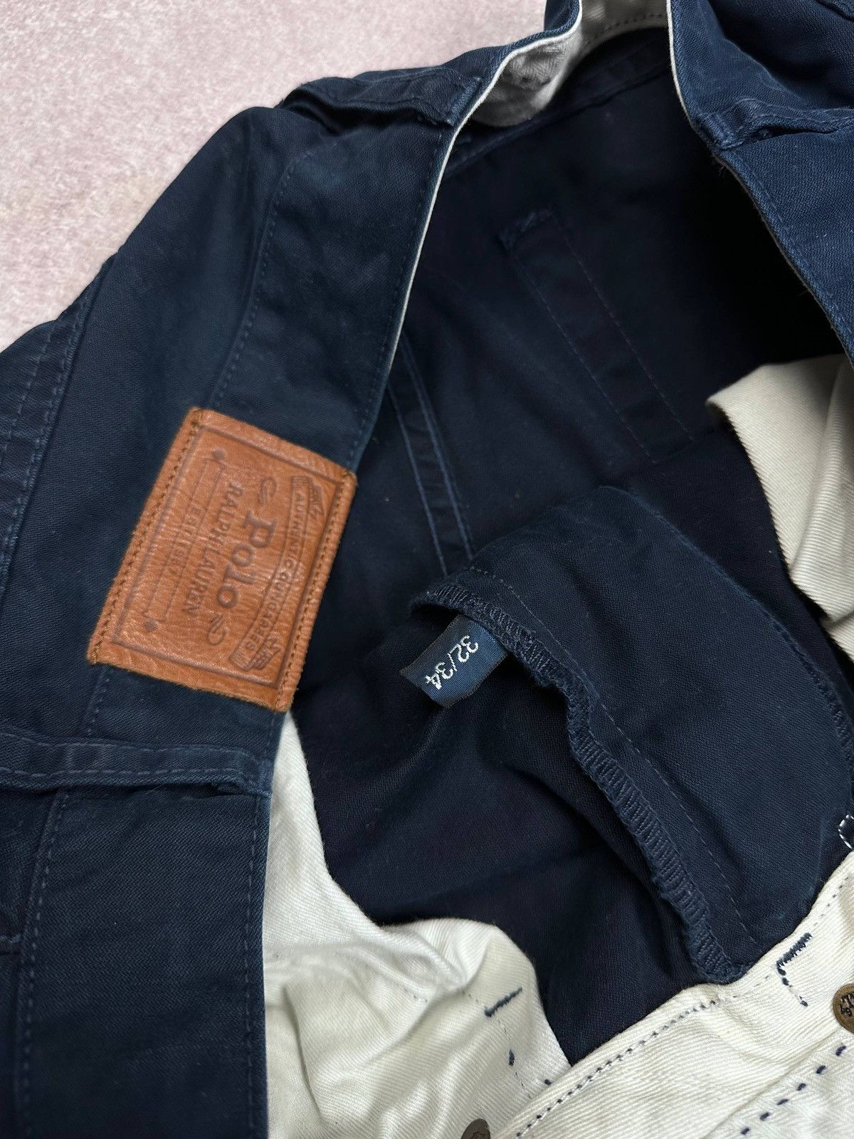 Polo Ralph Lauren Vintage Polo Ralph Lauren Chino RRL Pants 32х34 Size US 32 / EU 48 - 12 Thumbnail