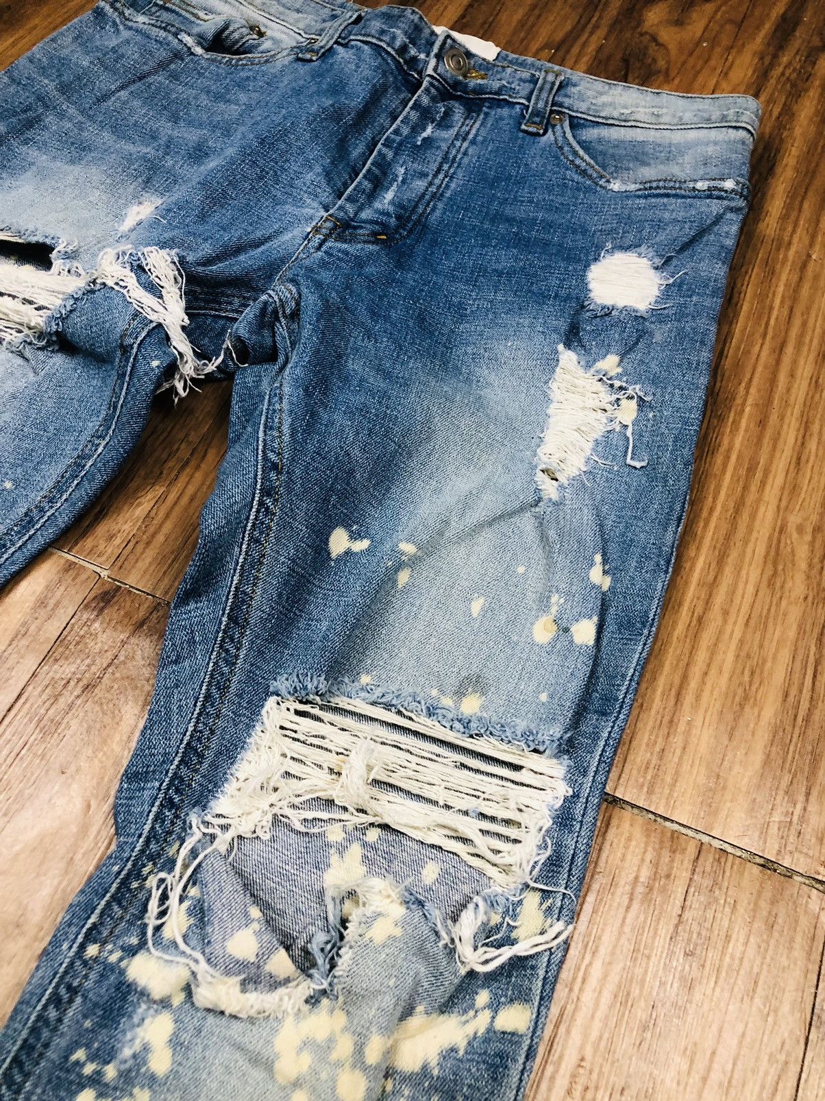 Japanese Brand Toro New Collection Skinny Jeans (34) Size US 30 / EU 46 - 7 Thumbnail