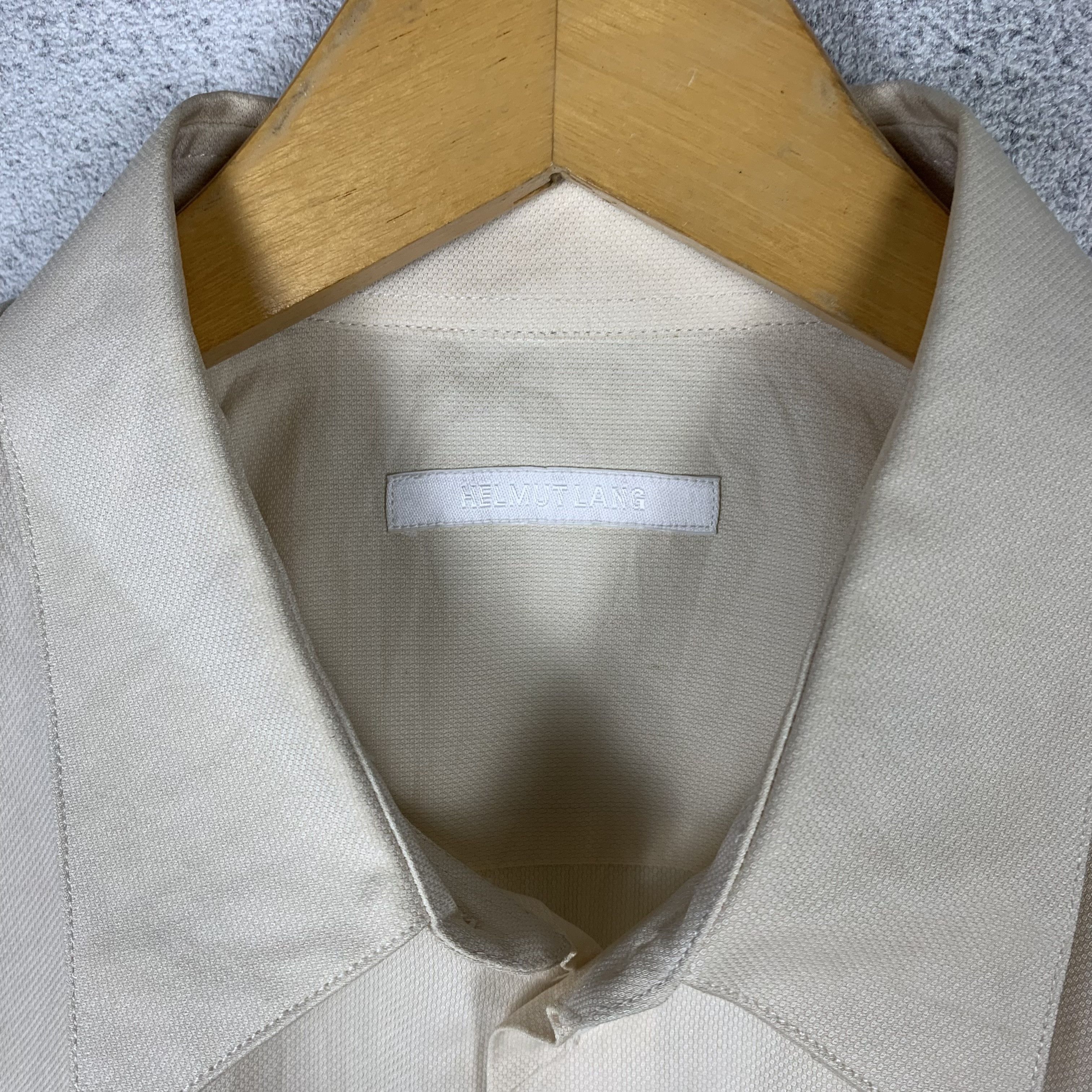 Helmut Lang Helmut Lang Shirt Size 40 Size US M / EU 48-50 / 2 - 3 Thumbnail