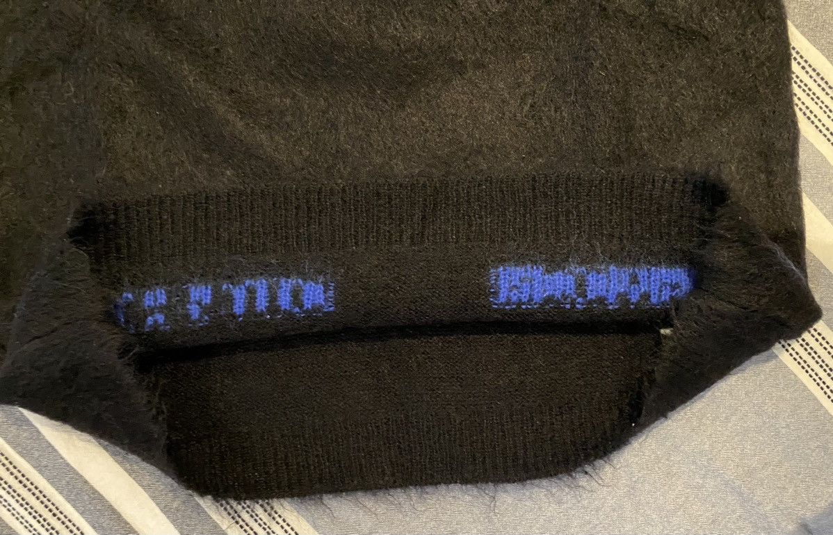 Off-White Black Mohair Diag Sweater (Off-White) Size US S / EU 44-46 / 1 - 9 Thumbnail