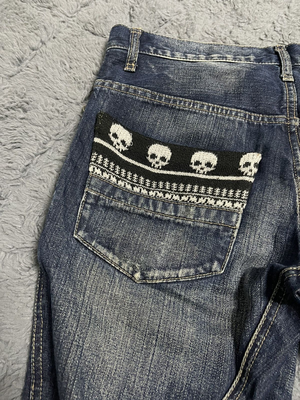 PPFM PPFM Skull Jeans Size US 32 / EU 48 - 7 Thumbnail