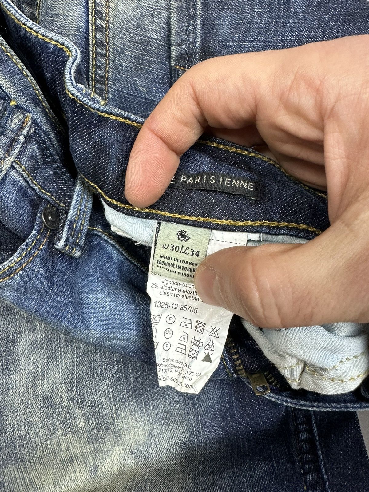 Jean × Scotch & Soda Blue faded slim fit jean Scotch&soda Size 30" / US 8 / IT 44 - 8 Thumbnail