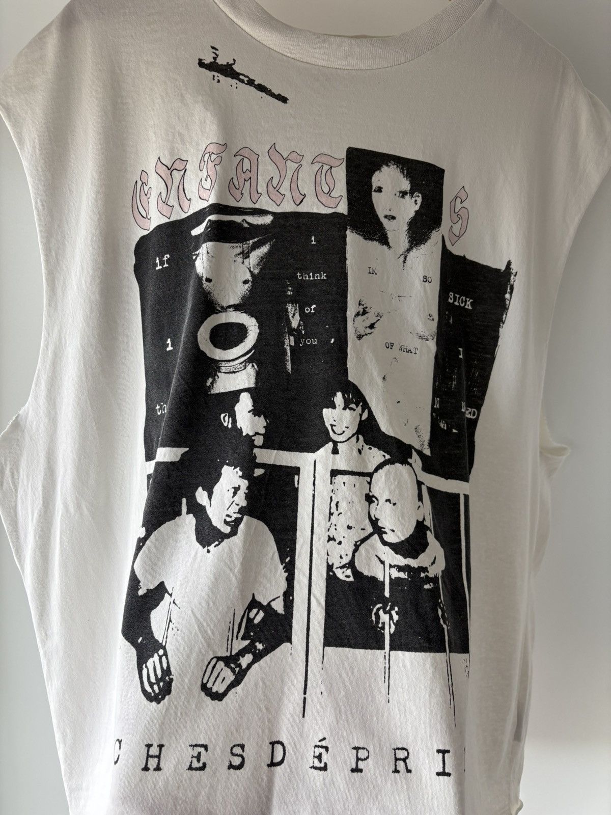 Enfants Riches Deprimes Enfants Riches Deprimes SS2025 “Endless Blockades” Cutoff Size US XL / EU 56 / 4 - 2 Thumbnail