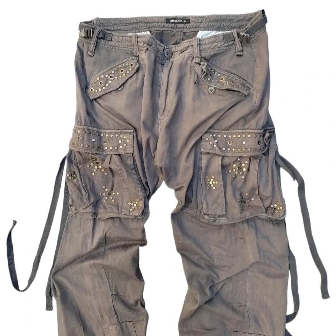 If Six Was Nine Wild Khalid//adjustable cargo pants Size US 37 - 3 Thumbnail