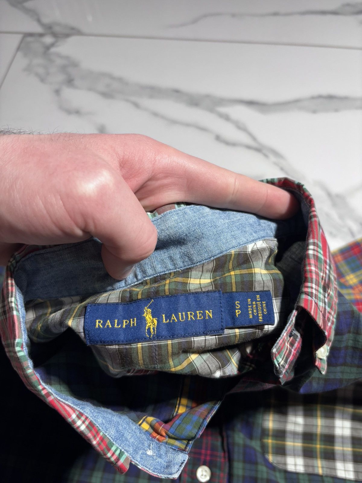 Polo Ralph Lauren Polo Ralph Lauren Shirts Rugby Checkered Pocket Designer Size US S / EU 44-46 / 1 - 5 Thumbnail