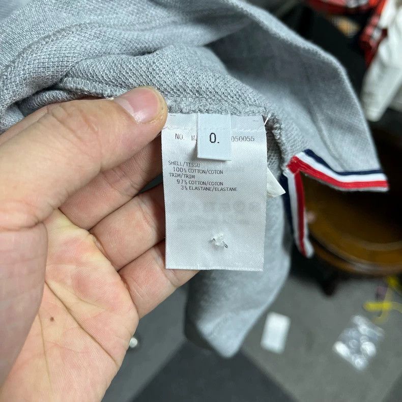 Thom Browne Thom Browne Striped polo shirt, short sleeves Size US XS / EU 42 / 0 - 4 Thumbnail