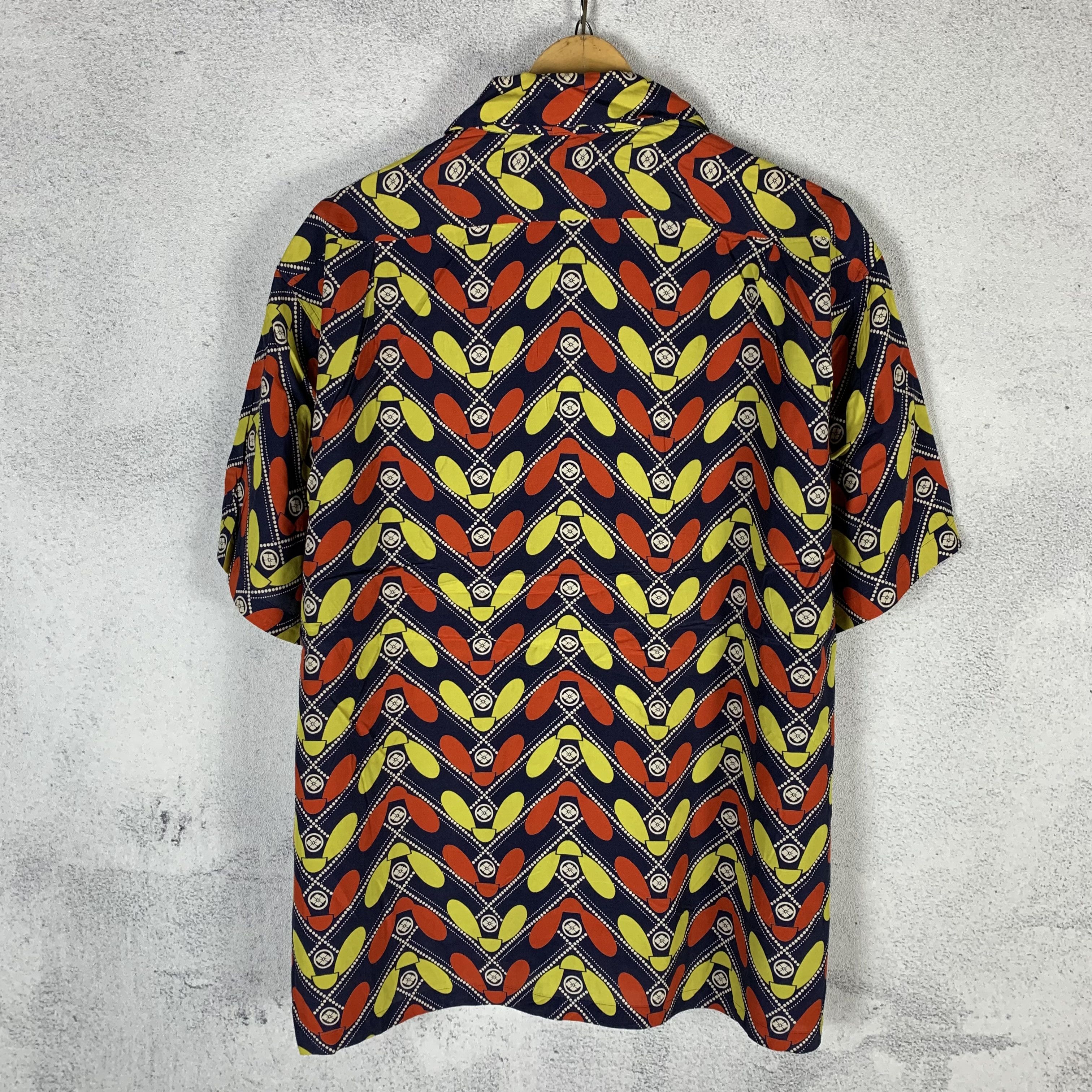 Evisu EVISU Yamane Deluxe Tokyo Printed Shirt Rayon Viscose Size US M / EU 48-50 / 2 - 2 Thumbnail