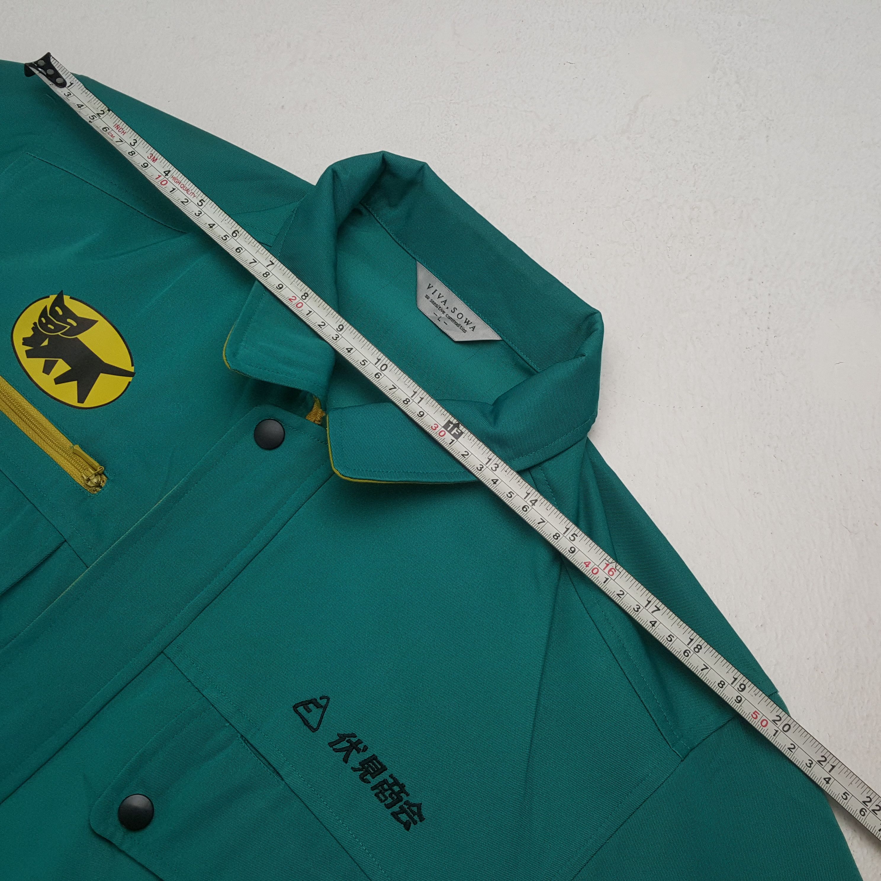 Japanese Brand × Vintage Vintage YAMATO TRANSPORT Japan Brand Custom Jacket C287N23 Size US L / EU 52-54 / 3 - 6 Thumbnail
