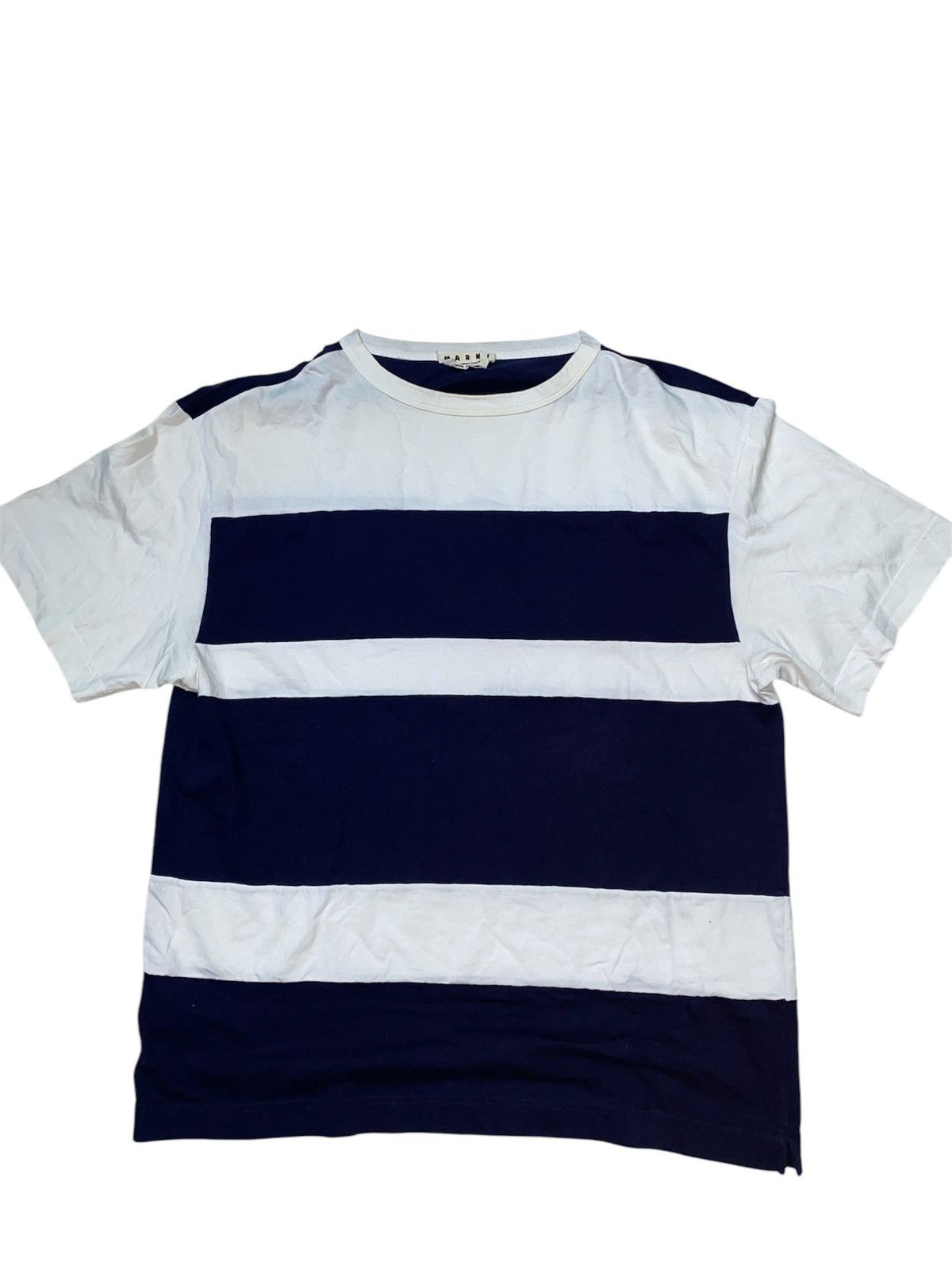 Marni Marni Border Striped Tshirt Size US L / EU 52-54 / 3 - 11 Thumbnail
