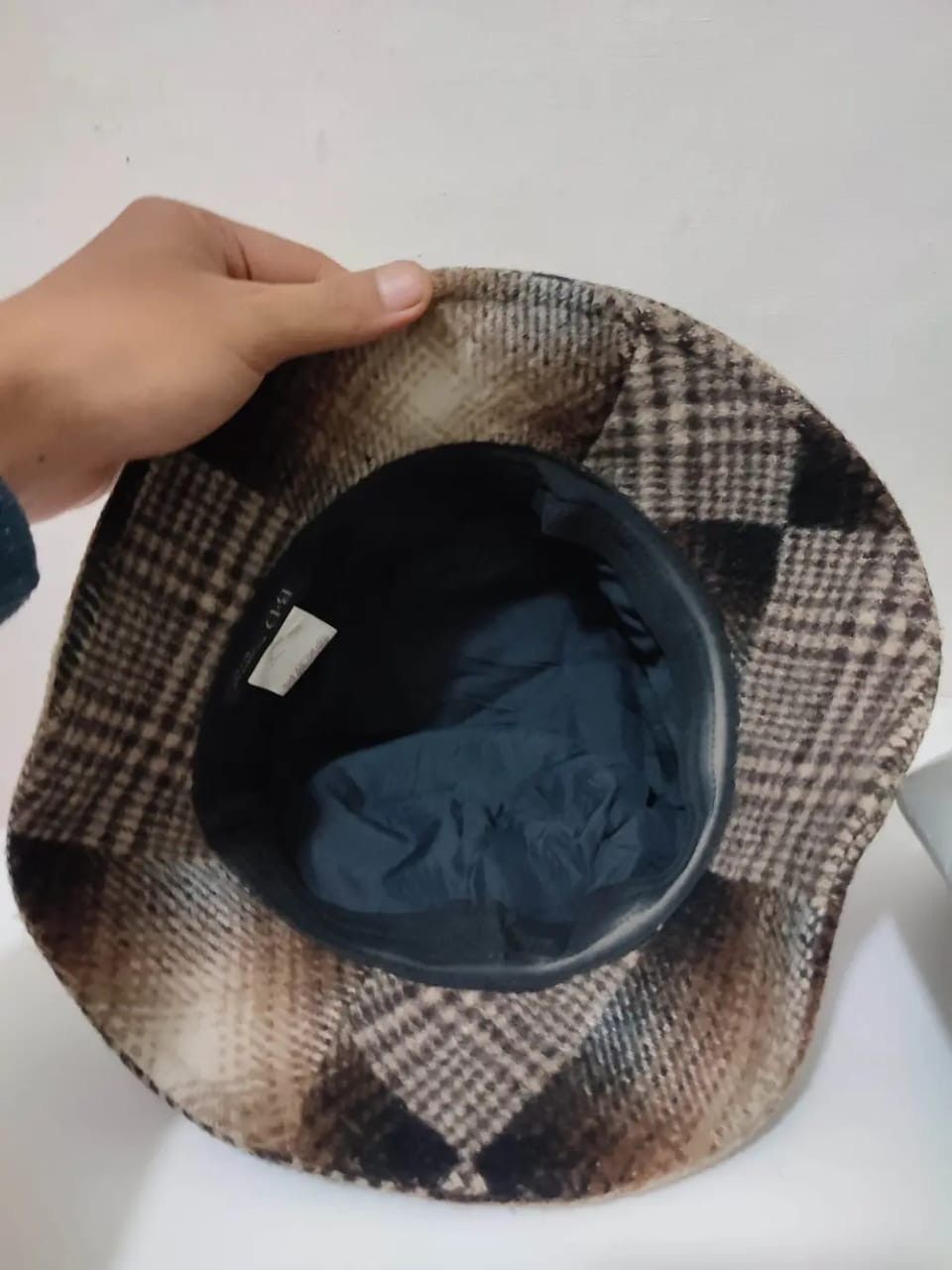 Japanese Brand B. D Japanese Check Bucket Hats Nice Design Size ONE SIZE - 6 Thumbnail