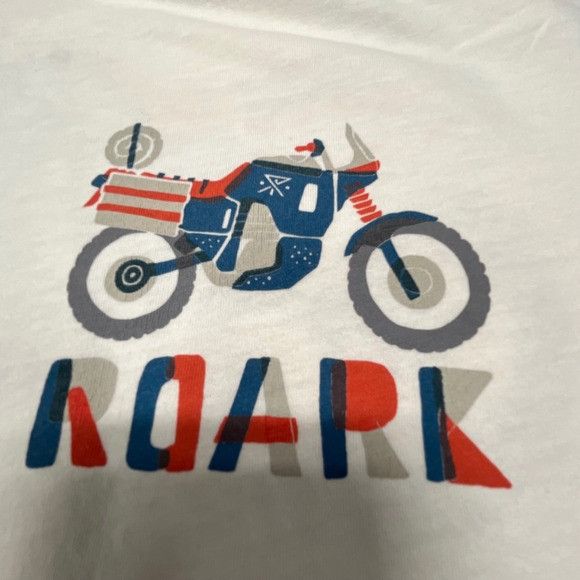 Other Roark Motorcycle White T Shirt Mens Large Size US L / EU 52-54 / 3 - 4 Thumbnail