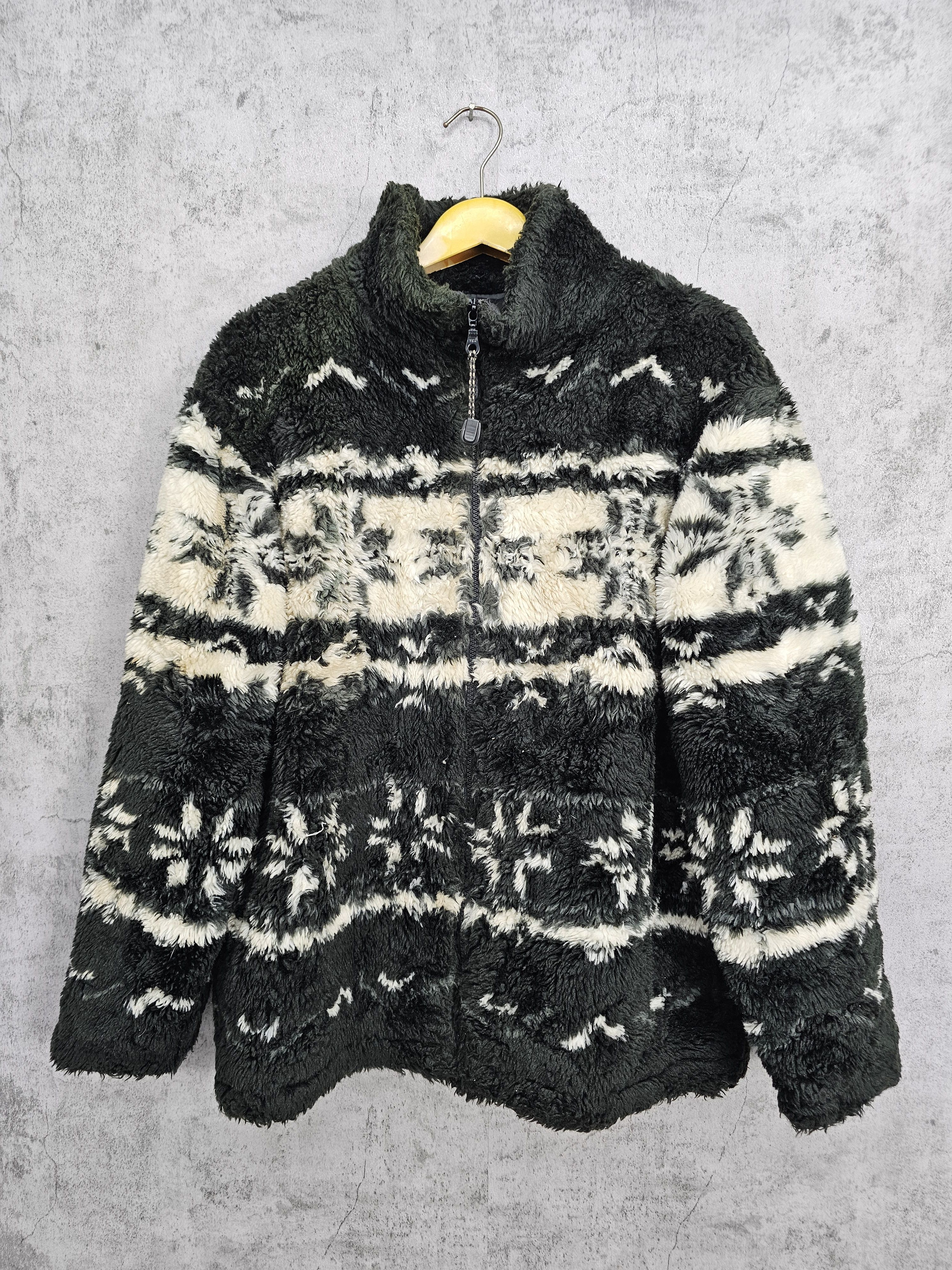 Japanese Brand Vintage Style SANSY DAISY Fur Fleece Heavy Jacket J0041 Size US M / EU 48-50 / 2 - 1 Thumbnail