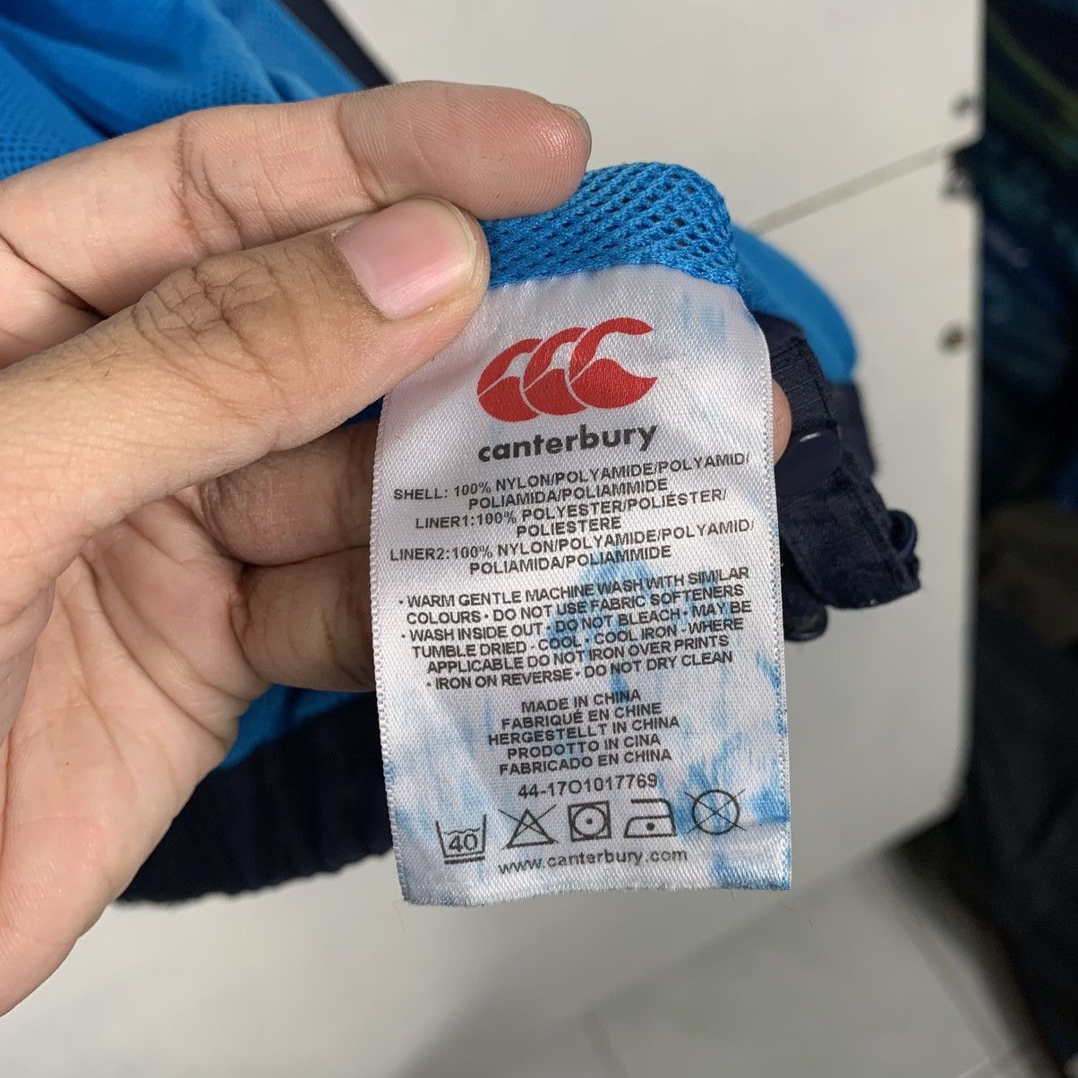 Canterbury of New Zealand Vtg Canterbury England Rugby Team Nylon Jacket Size US XXL / EU 58 / 5 - 20 Thumbnail