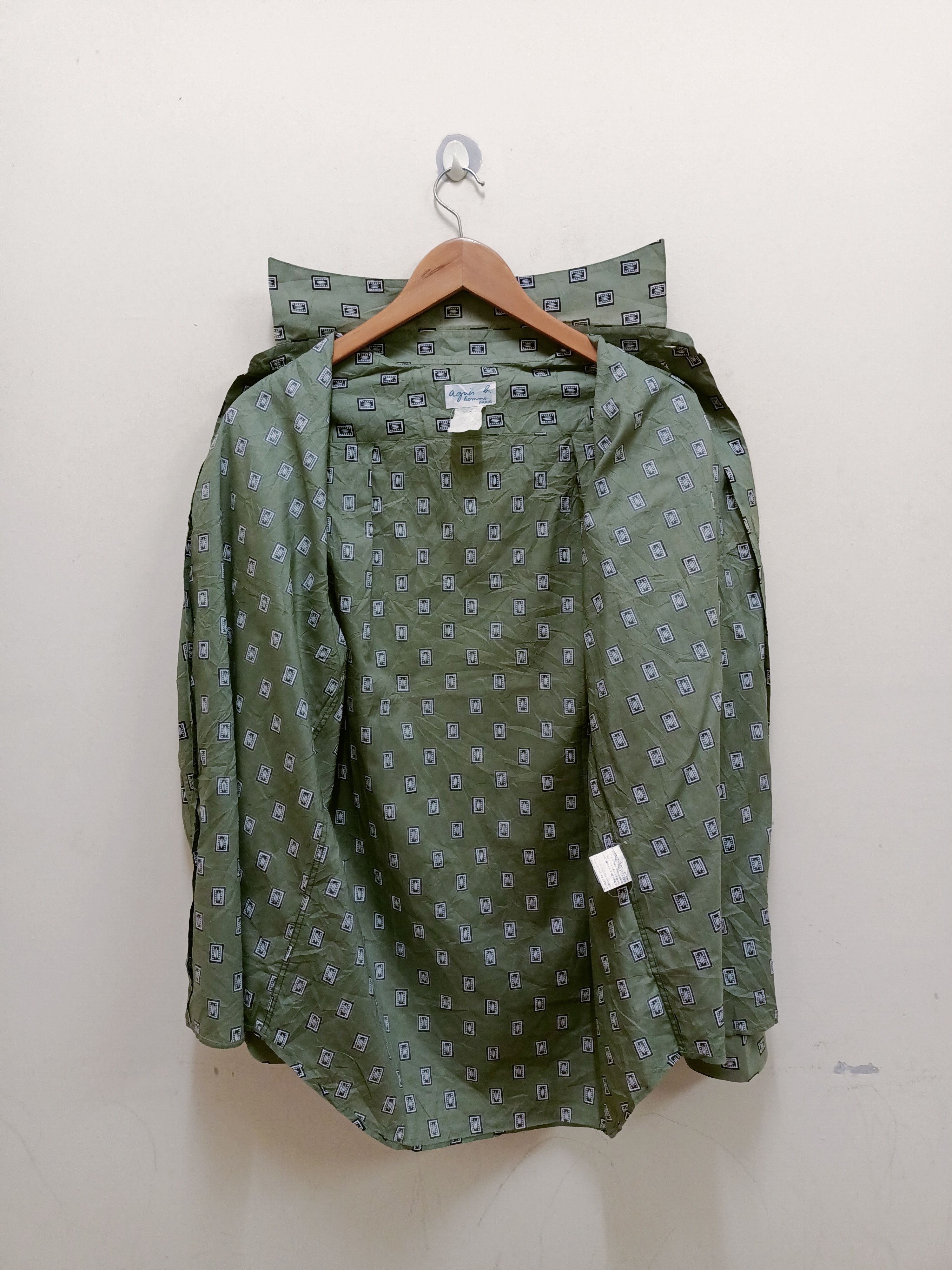 agnes b. Vintage Rare Agnes B. Homme Paris shirt Size US M / EU 48-50 / 2 - 3 Thumbnail